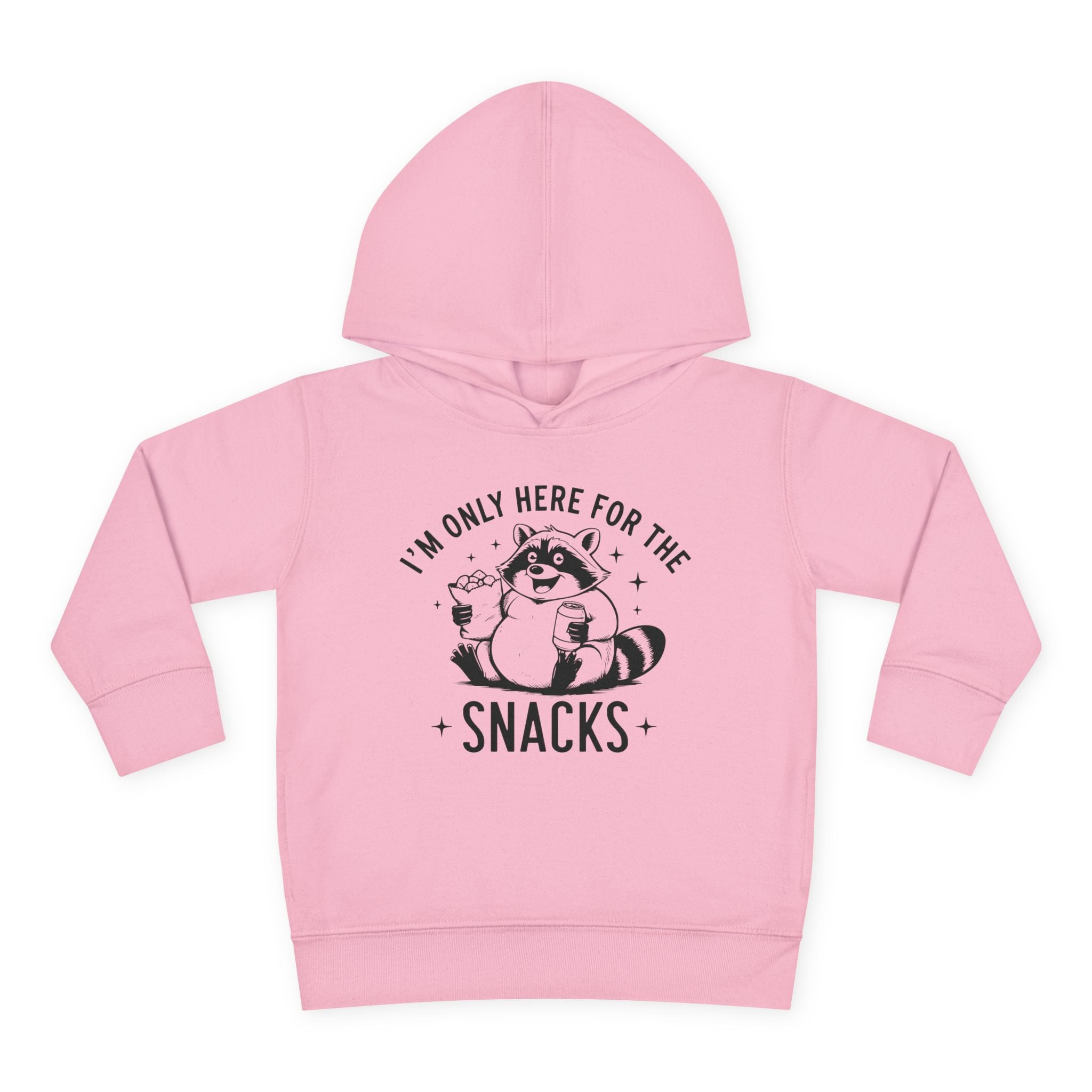Graphic Toddler Hoodie - I'm Only Here For The Snacks | Kids clothes by atgodanddesigns