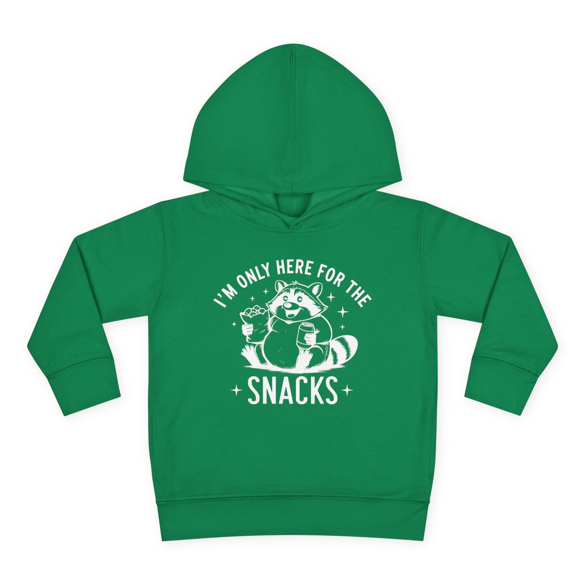 Graphic Toddler Hoodie - I'm Only Here For The Snacks | Kids clothes by atgodanddesigns