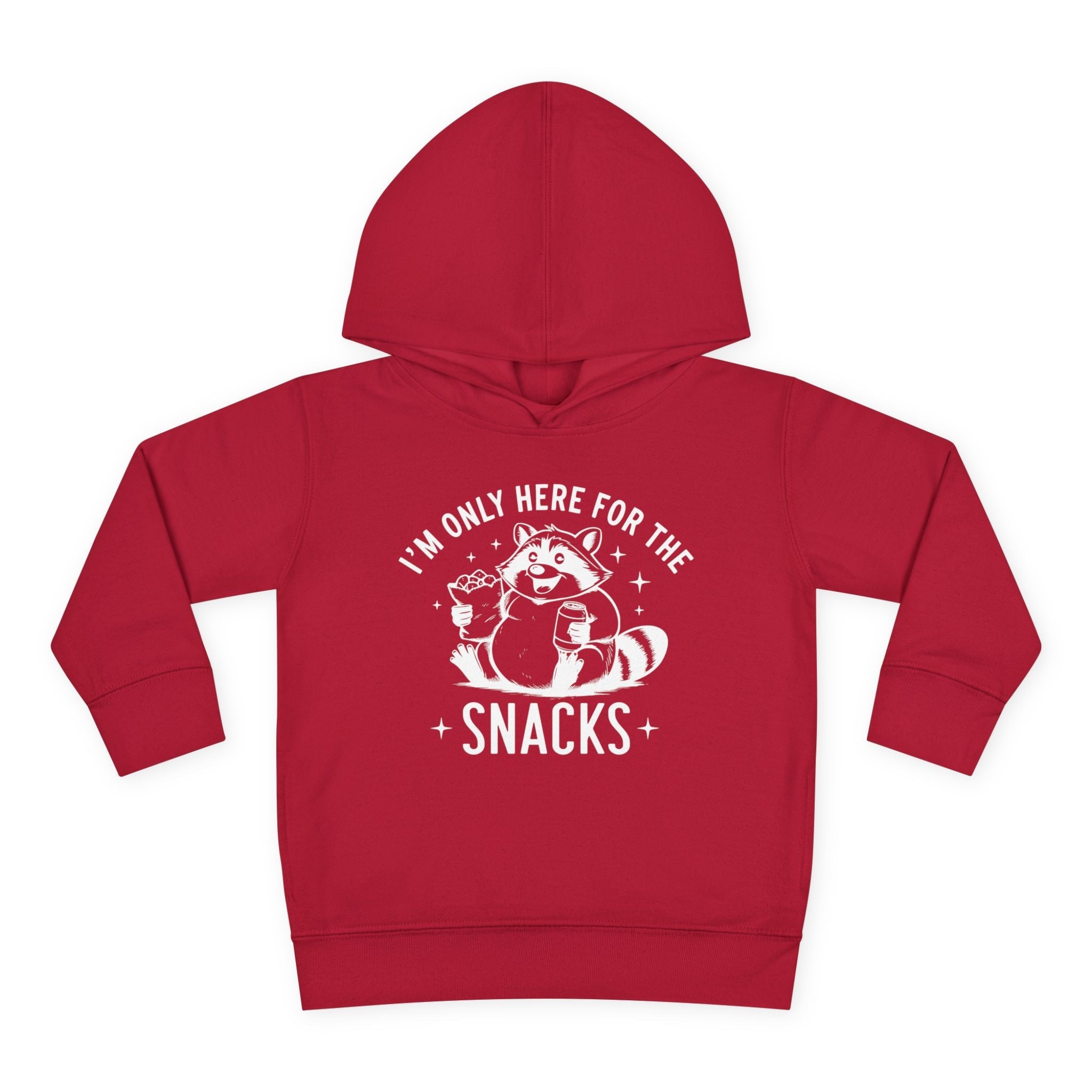 Graphic Toddler Hoodie - I'm Only Here For The Snacks | Kids clothes by atgodanddesigns
