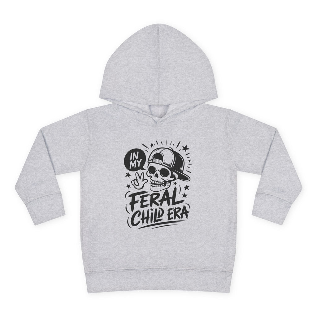 Graphic Toddler Hoodie - In My Feral Child Era | Kids clothes by atgodanddesigns