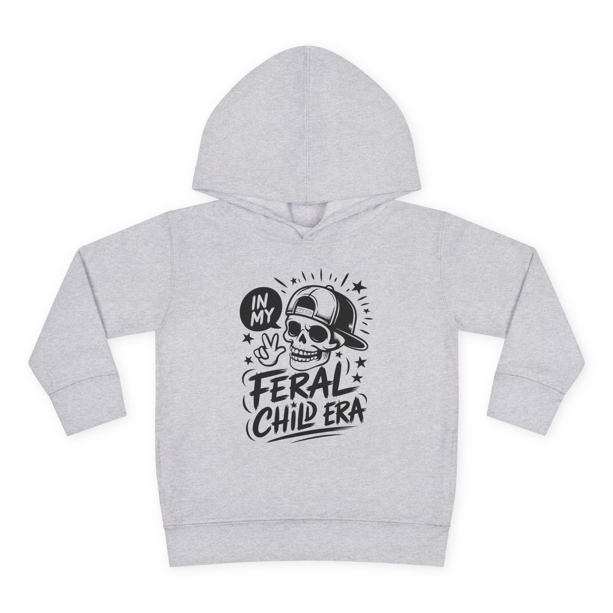 Graphic Toddler Hoodie - In My Feral Child Era | Kids clothes by atgodanddesigns