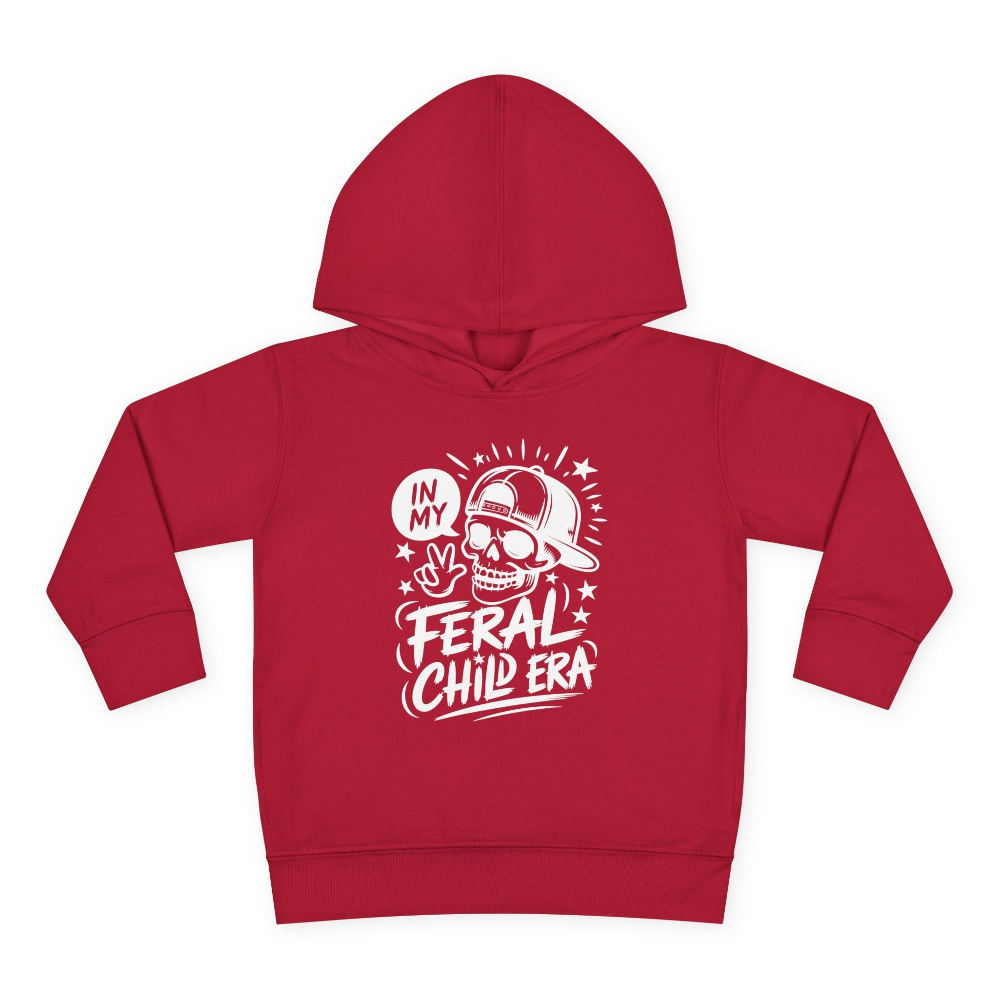 Graphic Toddler Hoodie - In My Feral Child Era | Kids clothes by atgodanddesigns