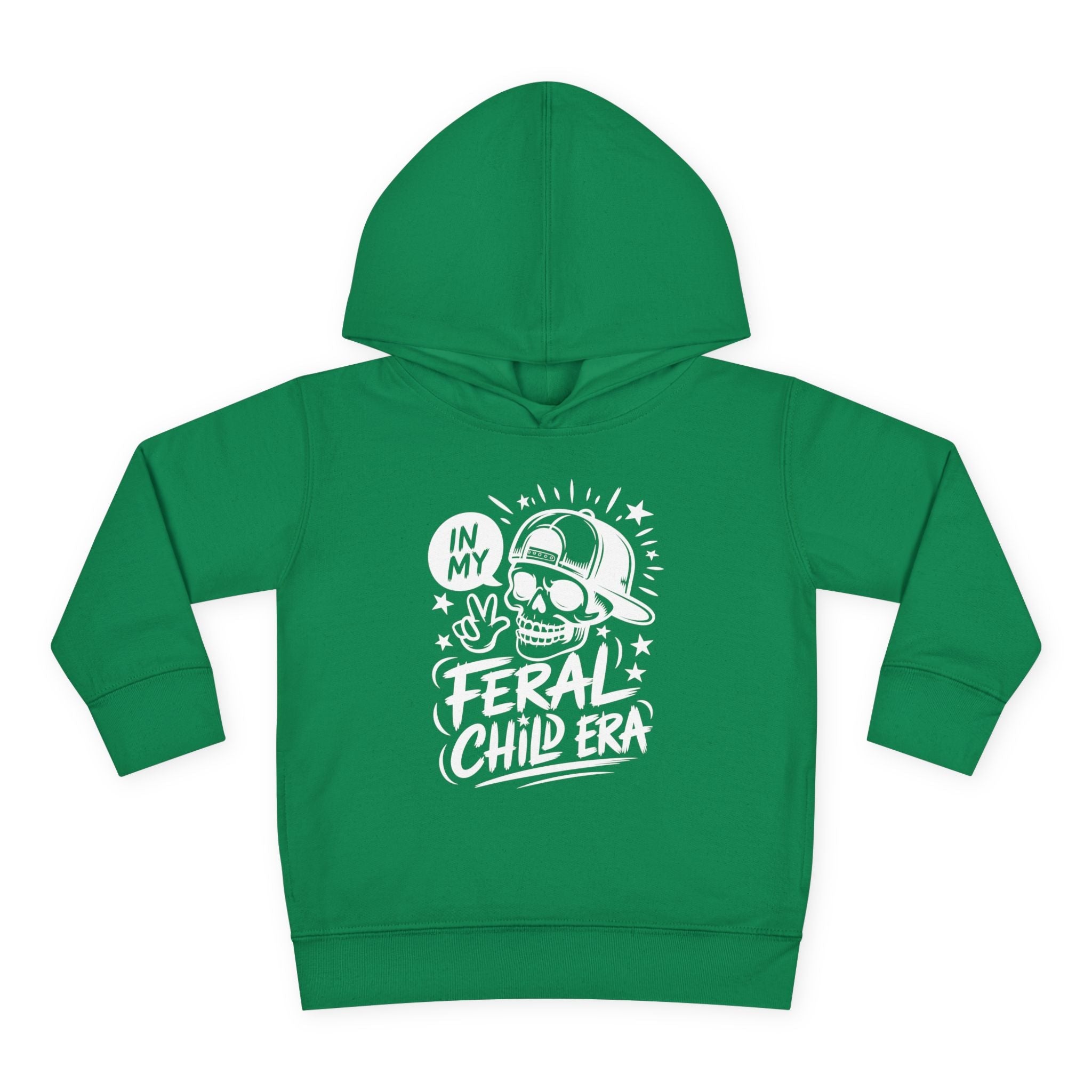 Graphic Toddler Hoodie - In My Feral Child Era | Kids clothes by atgodanddesigns