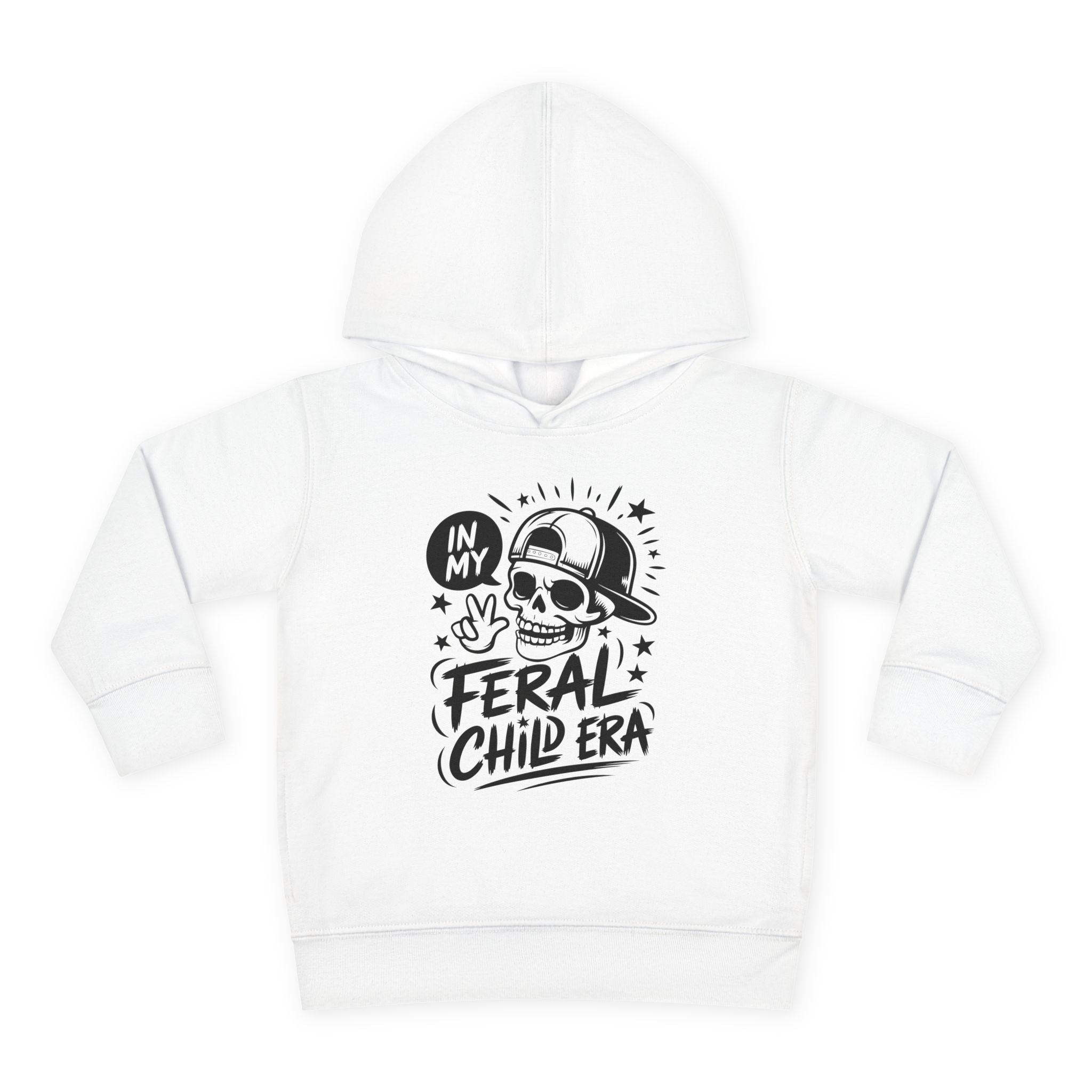Graphic Toddler Hoodie - In My Feral Child Era | Kids clothes by atgodanddesigns