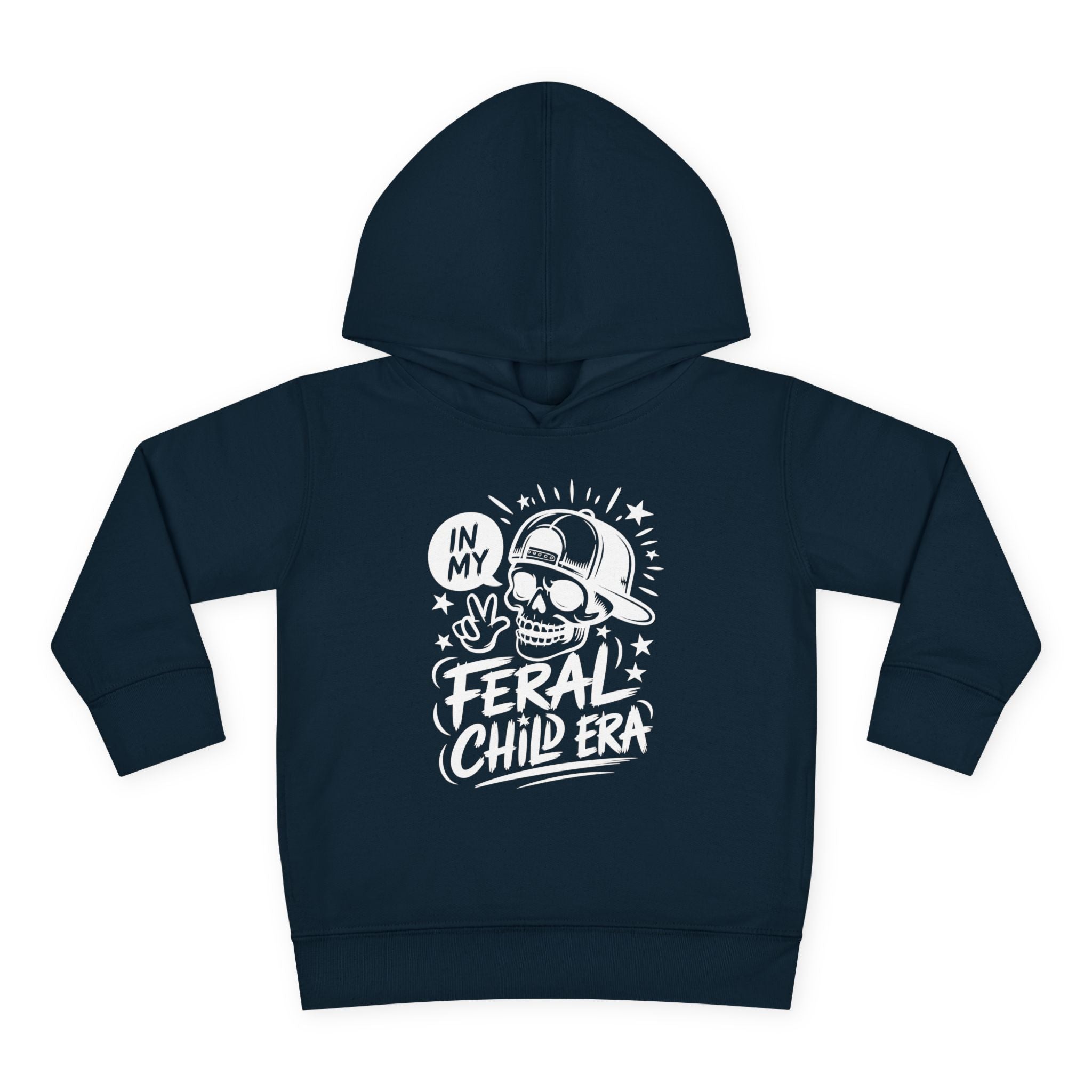 Graphic Toddler Hoodie - In My Feral Child Era | Kids clothes by atgodanddesigns