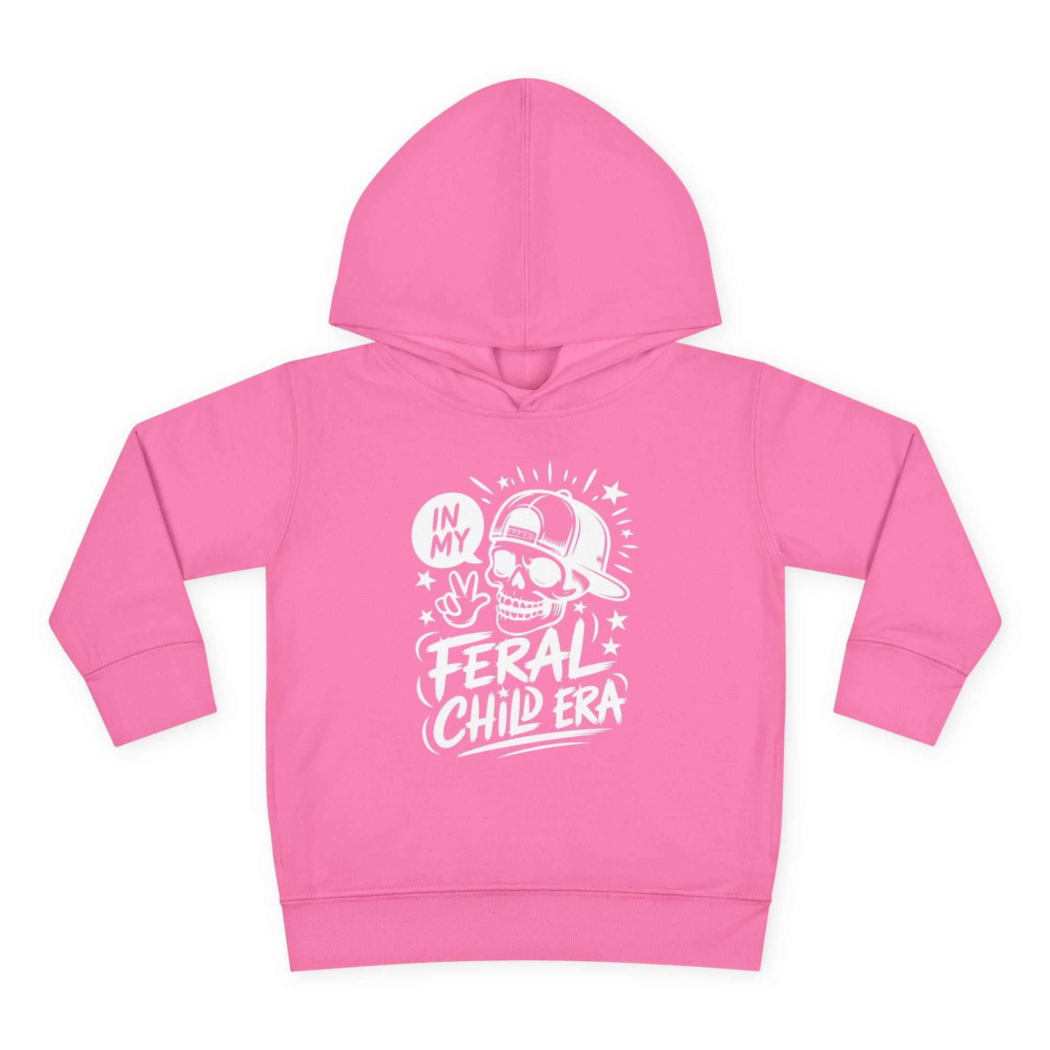 Graphic Toddler Hoodie - In My Feral Child Era | Kids clothes by atgodanddesigns