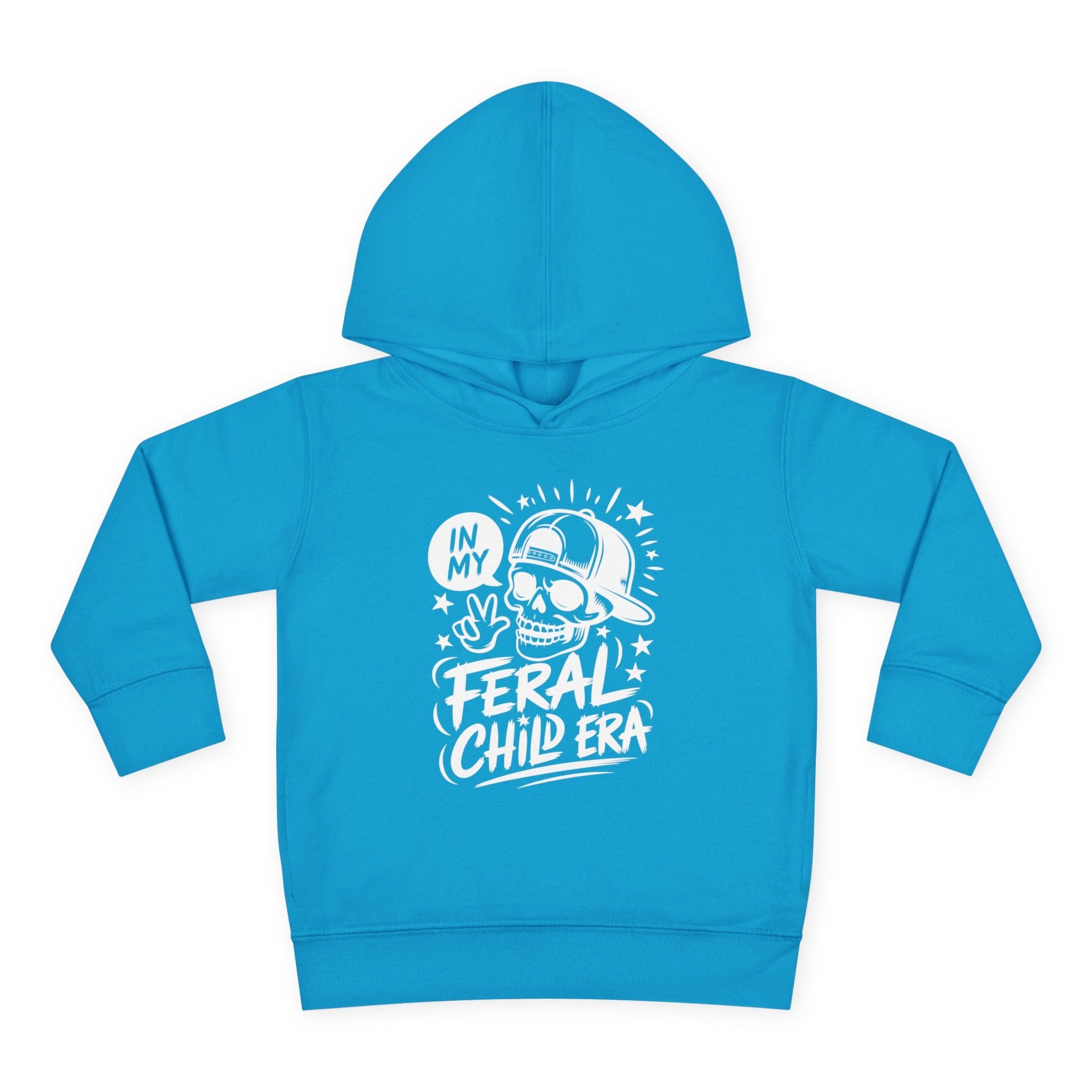 Graphic Toddler Hoodie - In My Feral Child Era | Kids clothes by atgodanddesigns