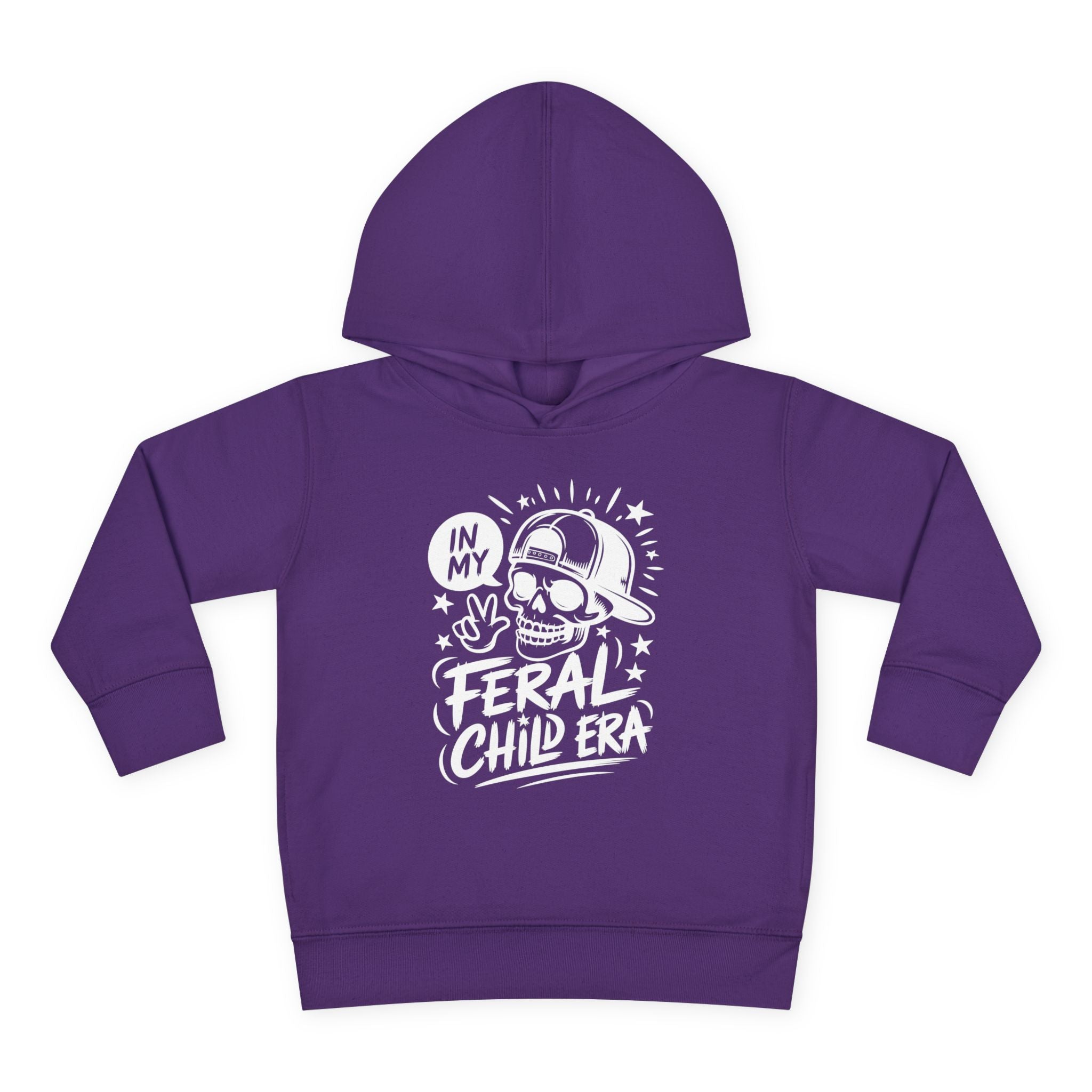 Graphic Toddler Hoodie - In My Feral Child Era | Kids clothes by atgodanddesigns