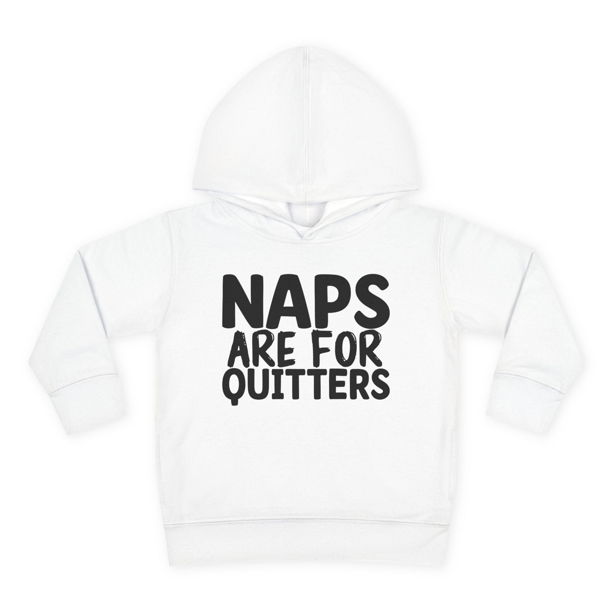Graphic Toddler Hoodie - Naps Are For Quitters | Kids clothes by atgodanddesigns