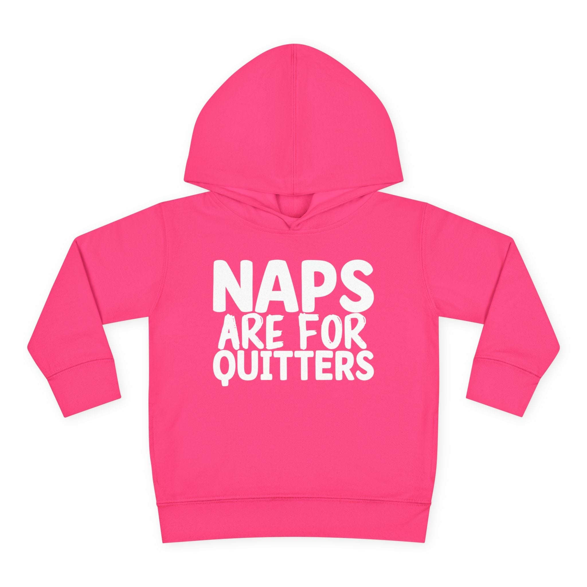 Graphic Toddler Hoodie - Naps Are For Quitters | Kids clothes by atgodanddesigns