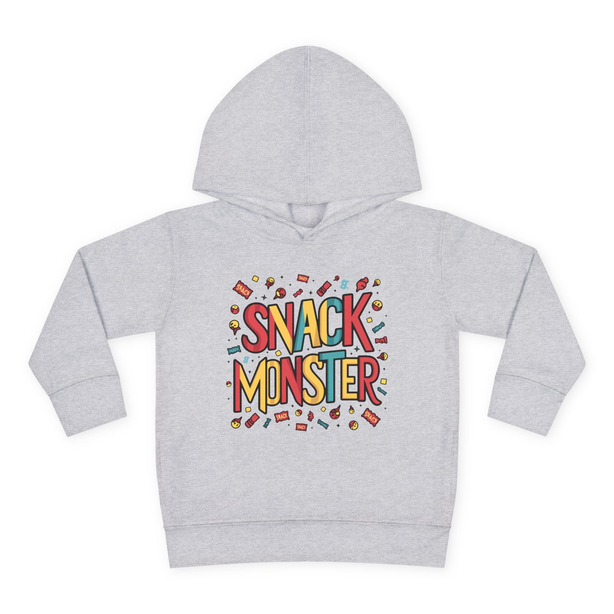 Graphic Toddler Hoodie - Snack Monster | Kids clothes by atgodanddesigns