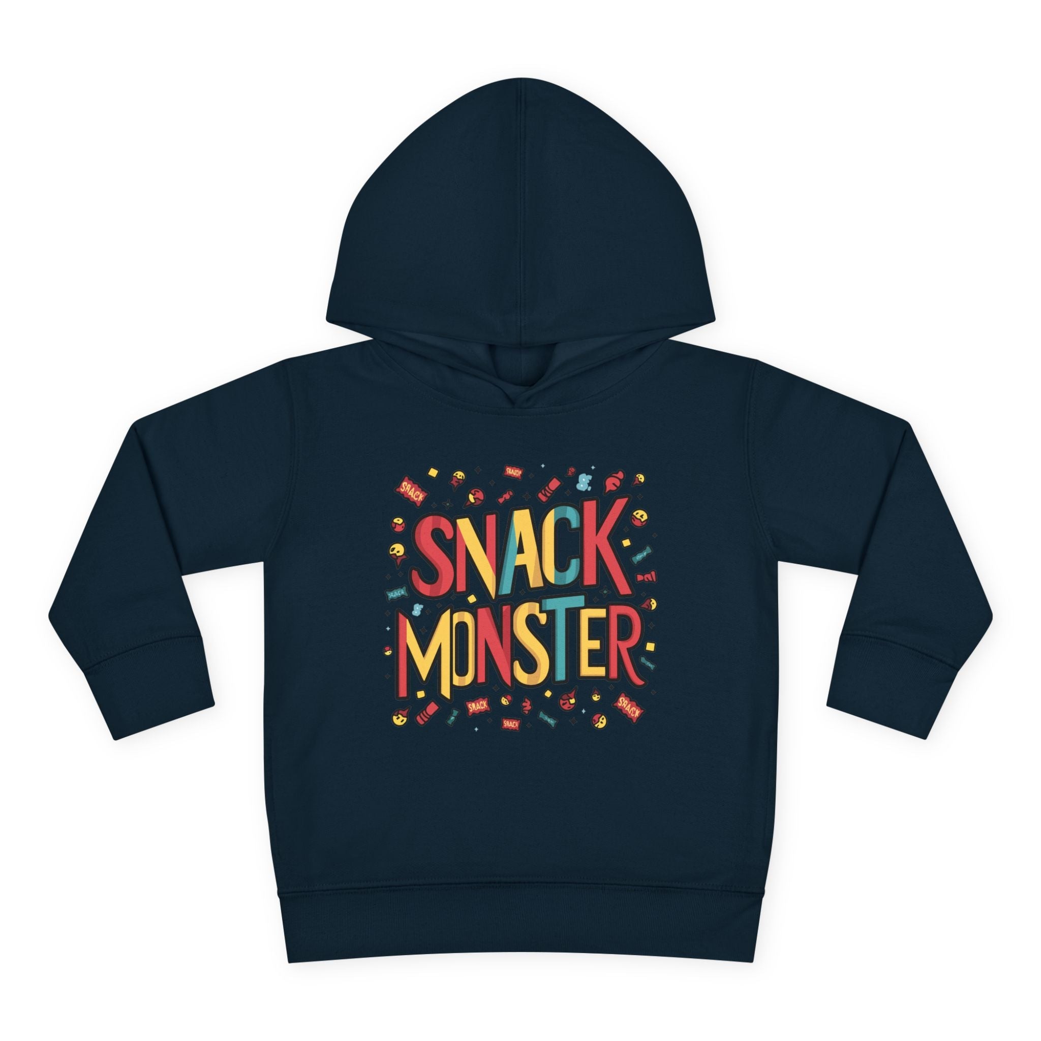 Graphic Toddler Hoodie - Snack Monster | Kids clothes by atgodanddesigns