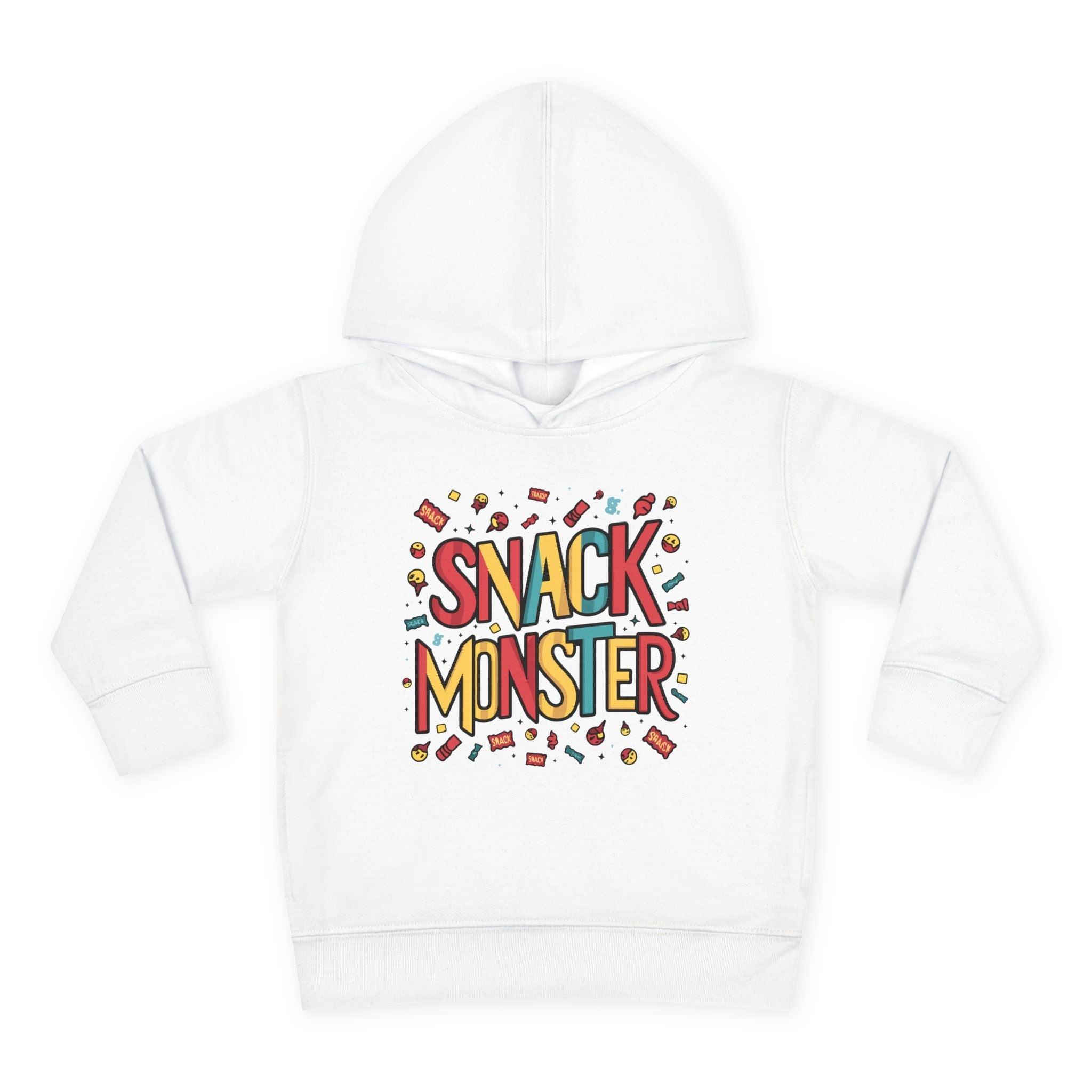 Graphic Toddler Hoodie - Snack Monster | Kids clothes by atgodanddesigns