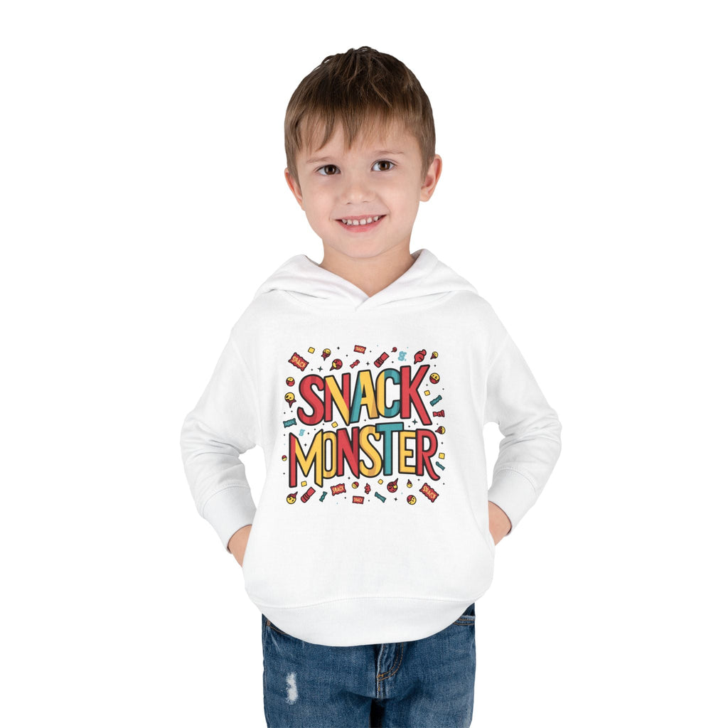Graphic Toddler Hoodie - Snack Monster | Kids clothes by atgodanddesigns