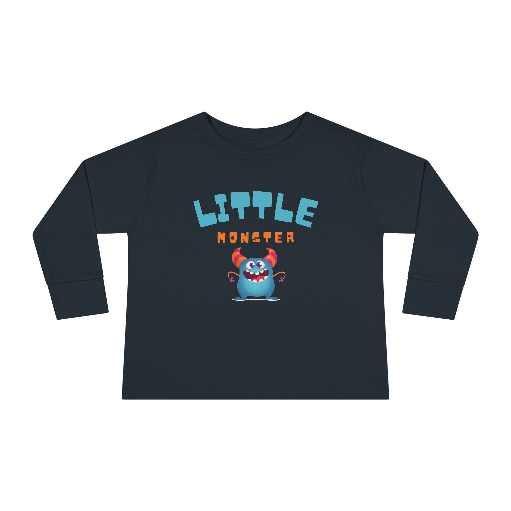 Graphic Toddler Long Sleeve T-Shirt - Little Monster | Kids clothes by atgodanddesigns