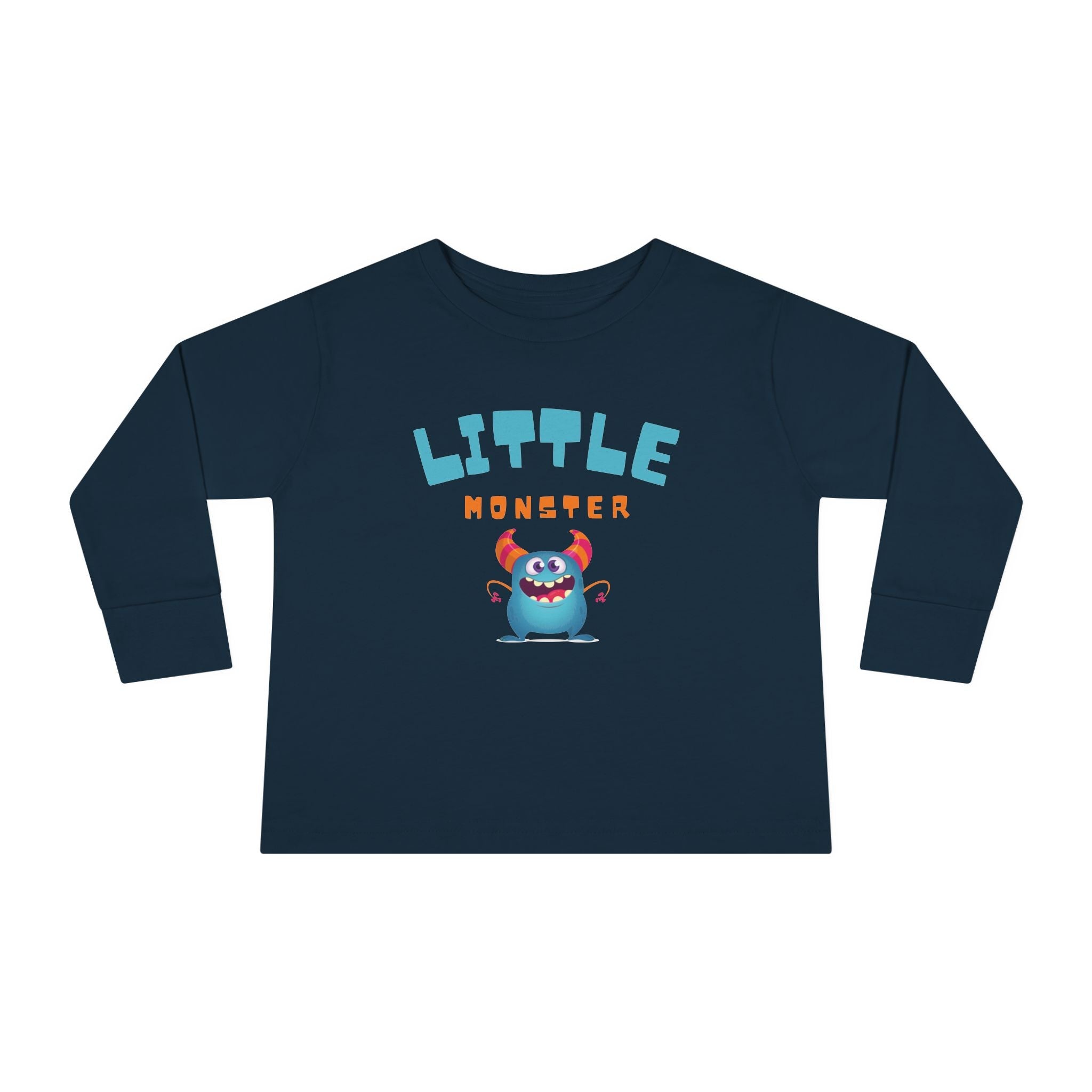 Graphic Toddler Long Sleeve T-Shirt - Little Monster | Kids clothes by atgodanddesigns