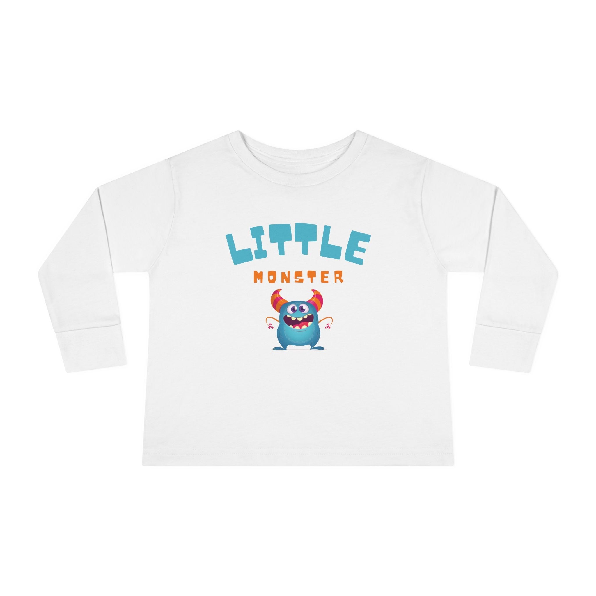 Graphic Toddler Long Sleeve T-Shirt - Little Monster | Kids clothes by atgodanddesigns