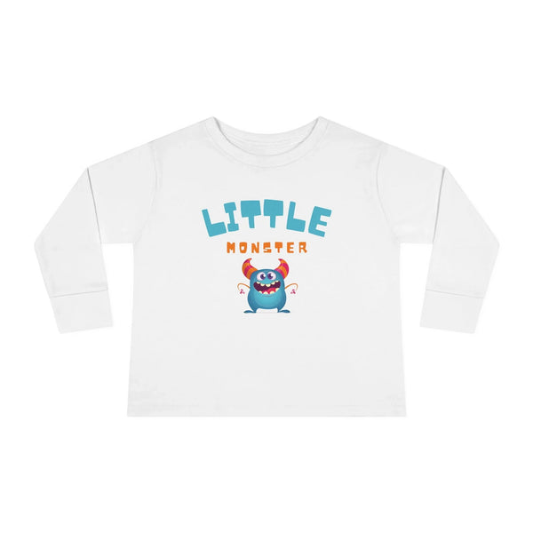 Graphic Toddler Long Sleeve T-Shirt - Little Monster | Kids clothes by atgodanddesigns