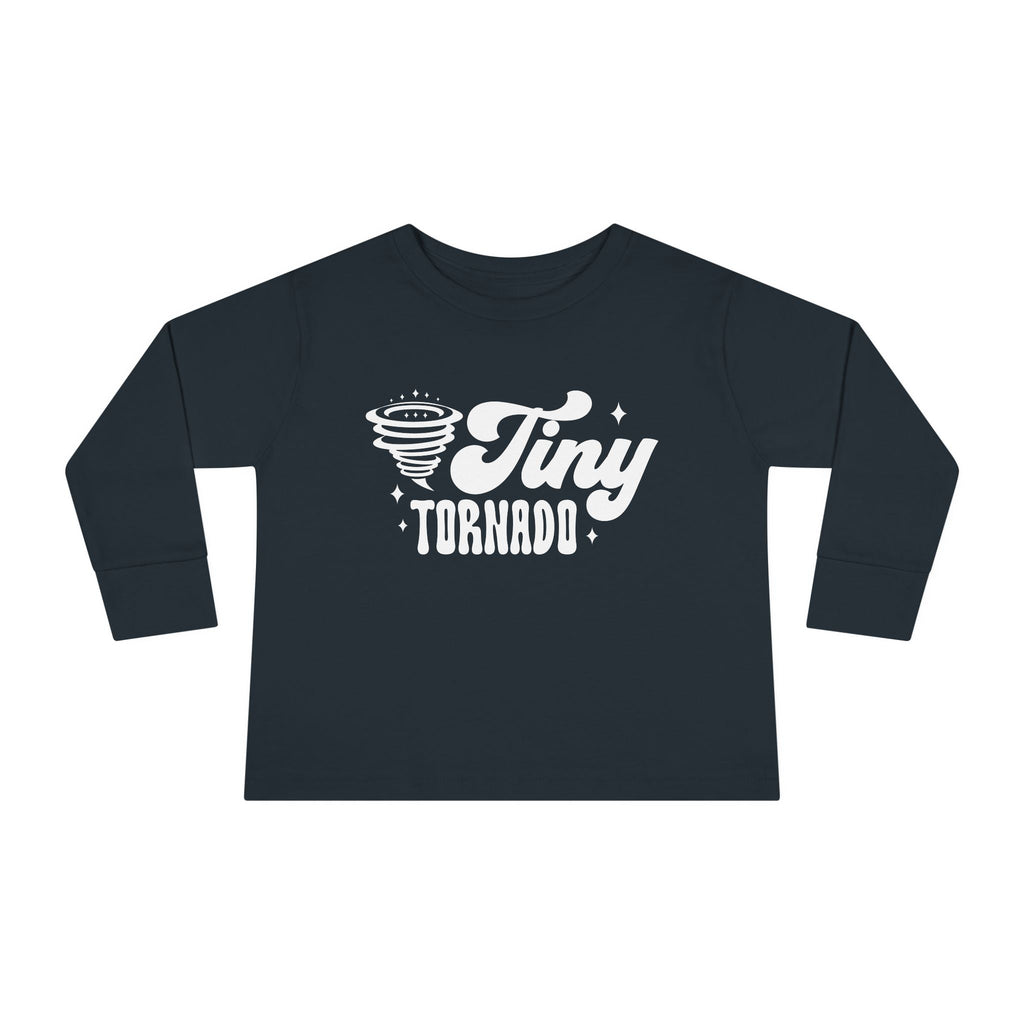 Graphic Toddler Long SleeveT-Shirt - Tiny Tornado | Kids clothes by atgodanddesigns