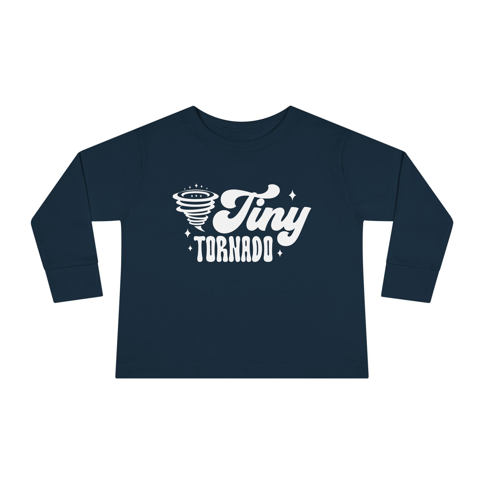 Graphic Toddler Long SleeveT-Shirt - Tiny Tornado | Kids clothes by atgodanddesigns