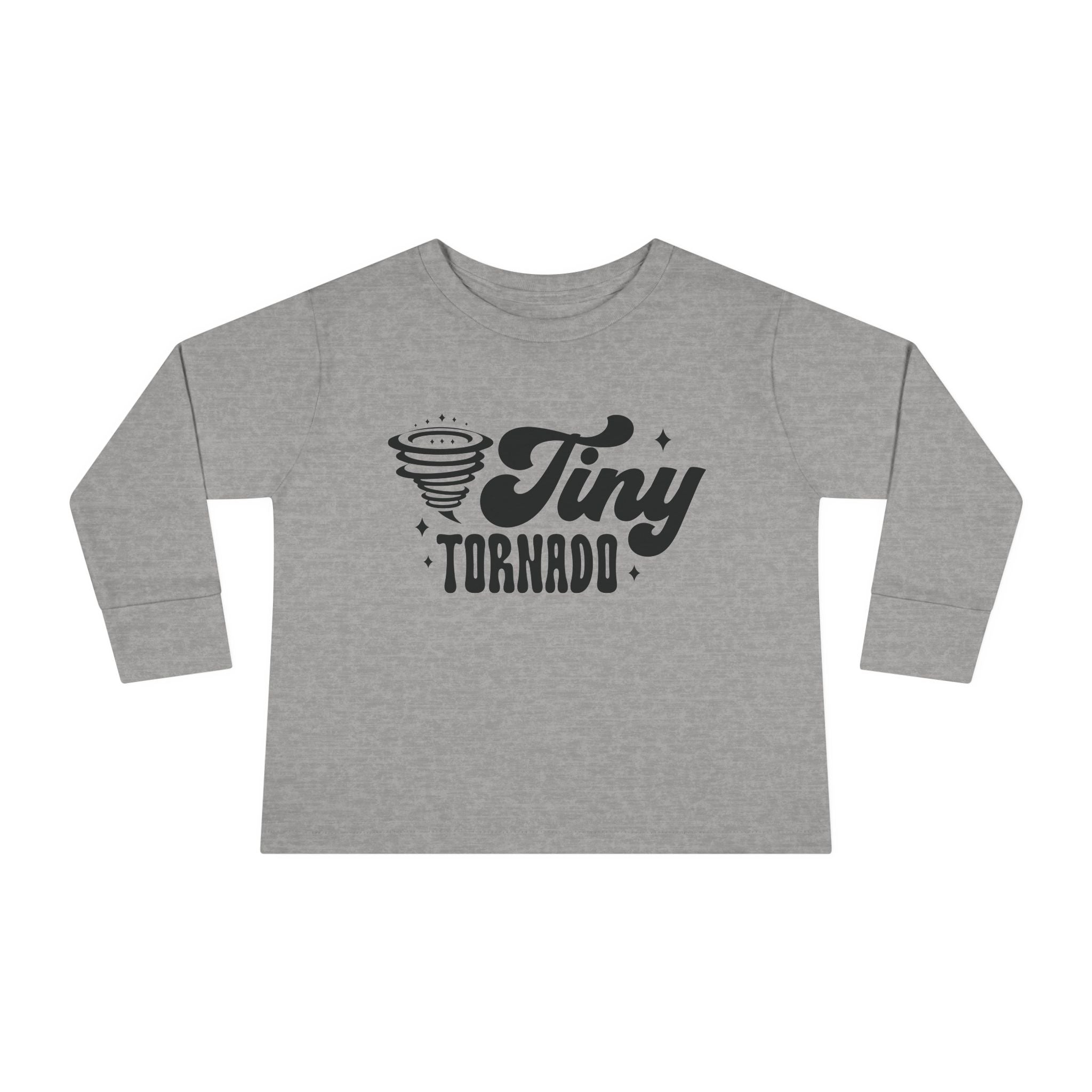 Graphic Toddler Long SleeveT-Shirt - Tiny Tornado | Kids clothes by atgodanddesigns