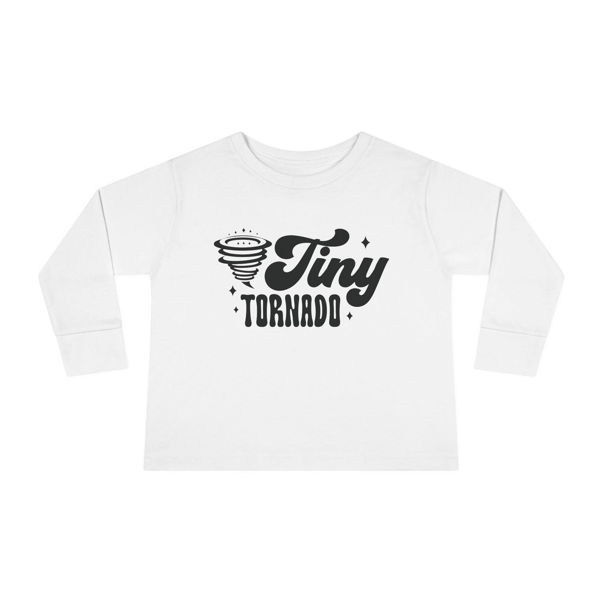 Graphic Toddler Long SleeveT-Shirt - Tiny Tornado | Kids clothes by atgodanddesigns