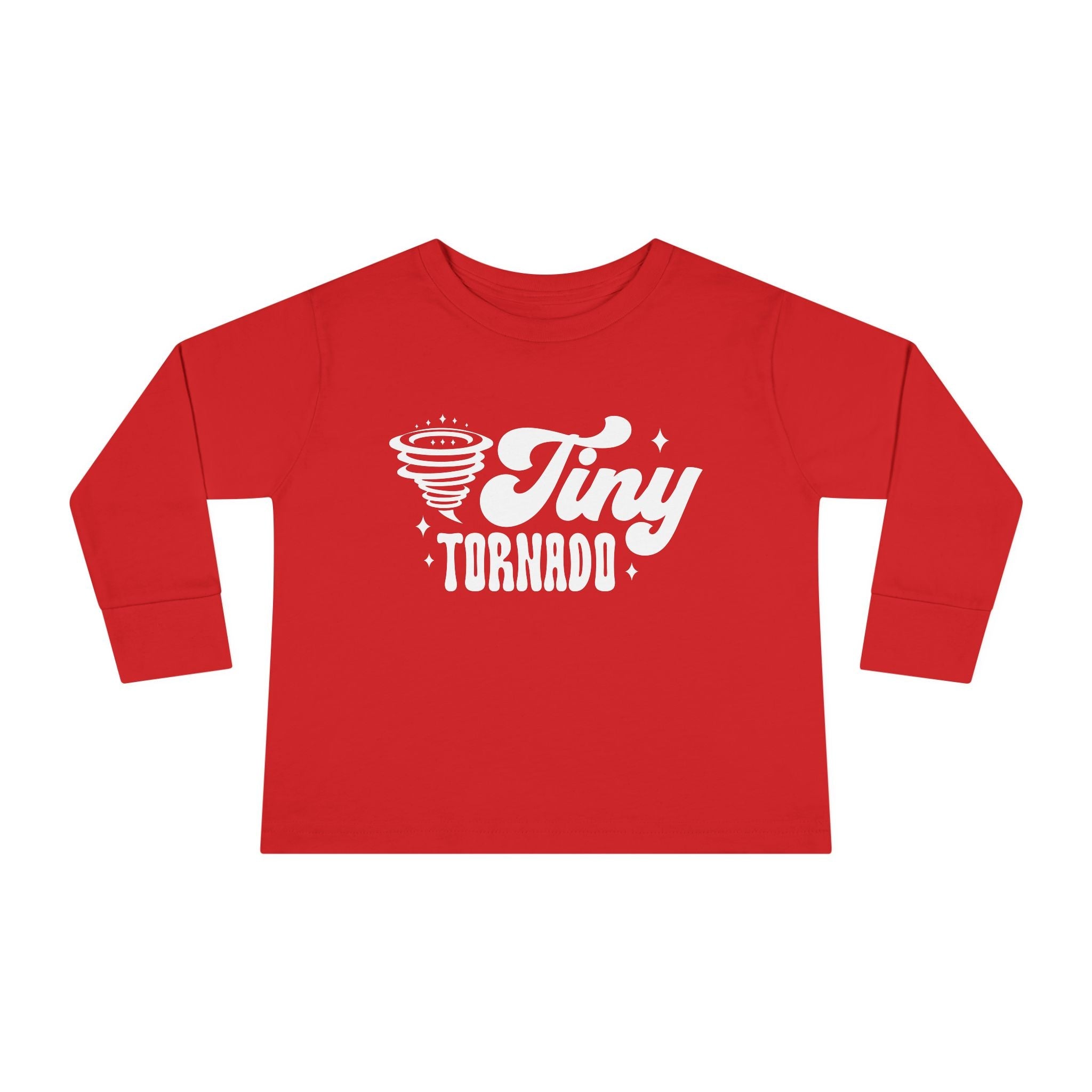 Graphic Toddler Long SleeveT-Shirt - Tiny Tornado | Kids clothes by atgodanddesigns