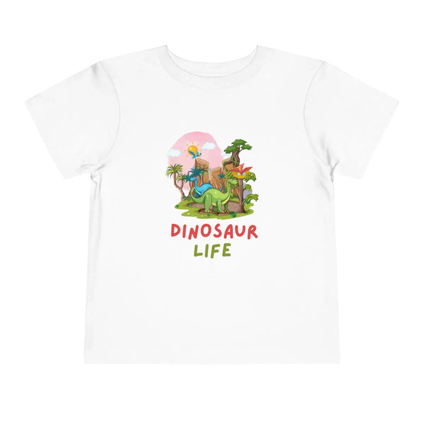 Graphic Toddler T-Shirt - Dinosaur Life | Kids clothes by atgodanddesigns