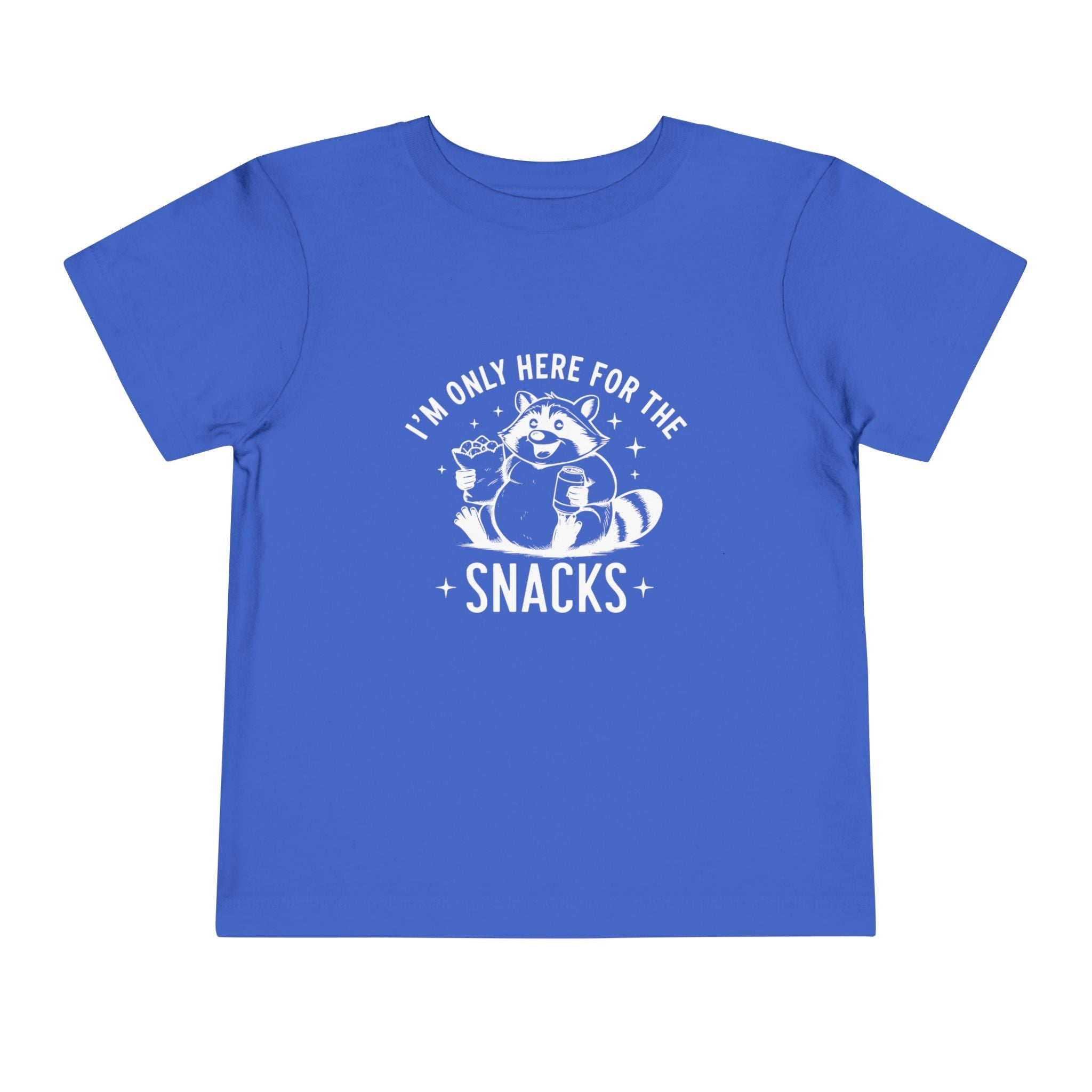 Graphic Toddler T-Shirt - I'm Only Here For The Snacks | Kids clothes by atgodanddesigns