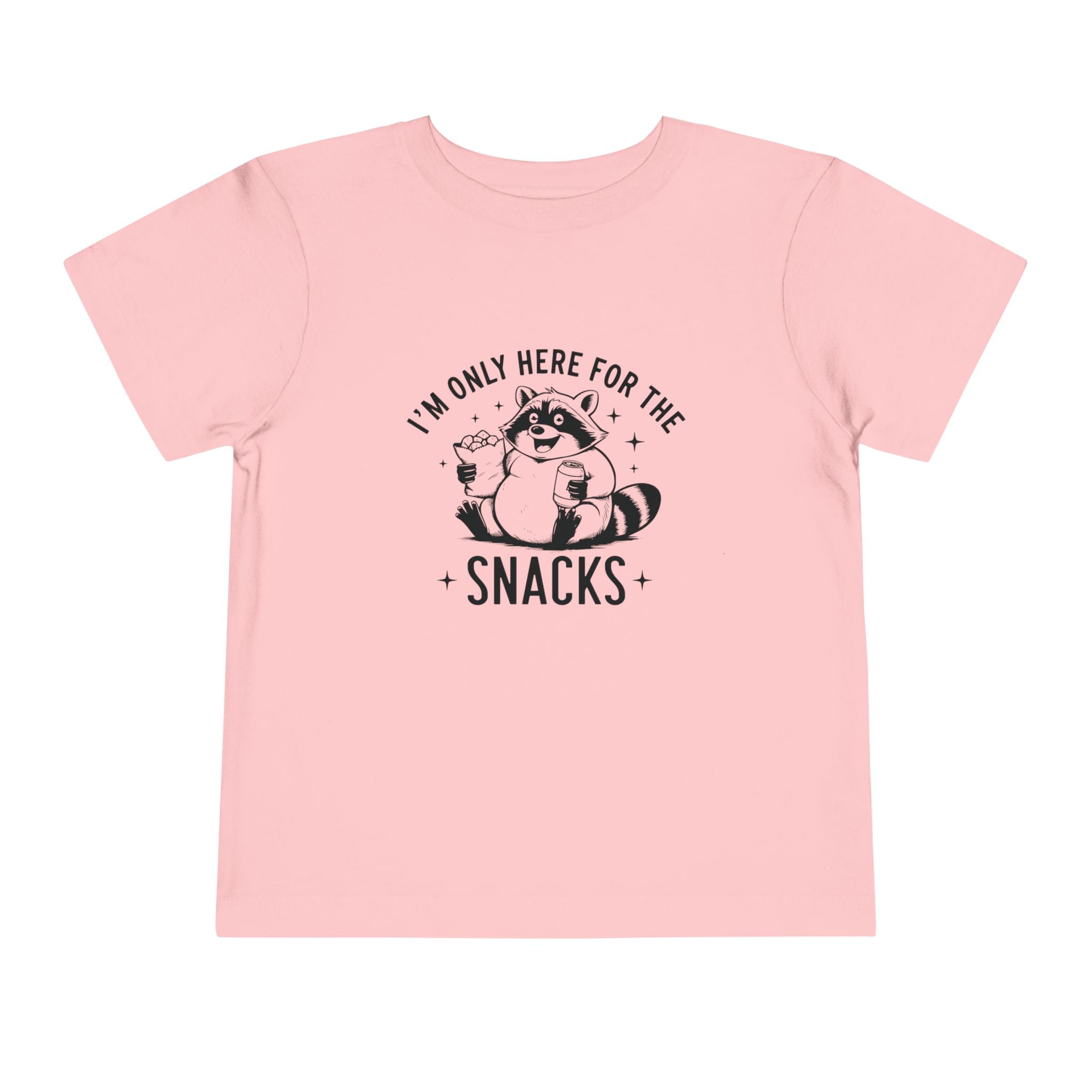 Graphic Toddler T-Shirt - I'm Only Here For The Snacks | Kids clothes by atgodanddesigns