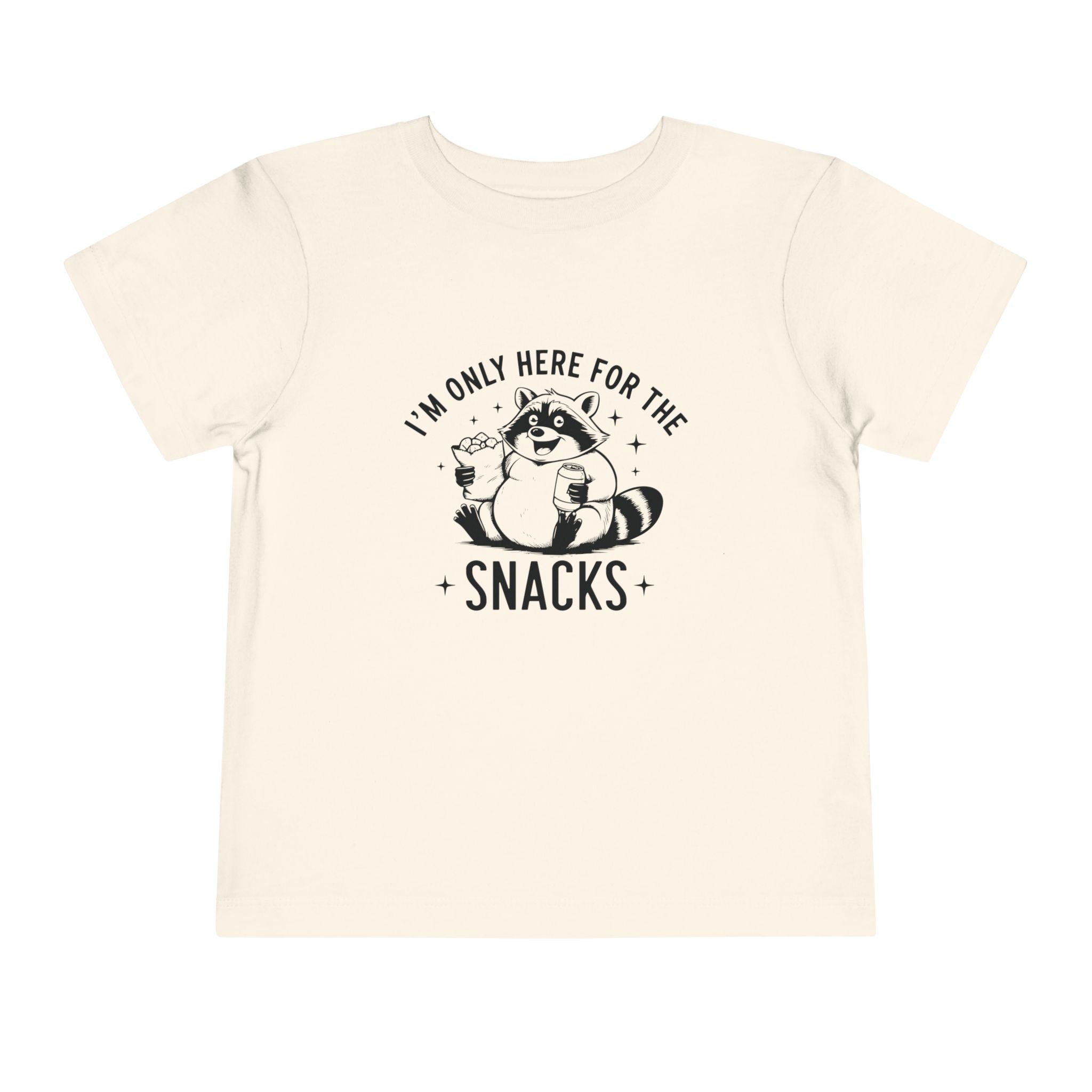 Graphic Toddler T-Shirt - I'm Only Here For The Snacks | Kids clothes by atgodanddesigns