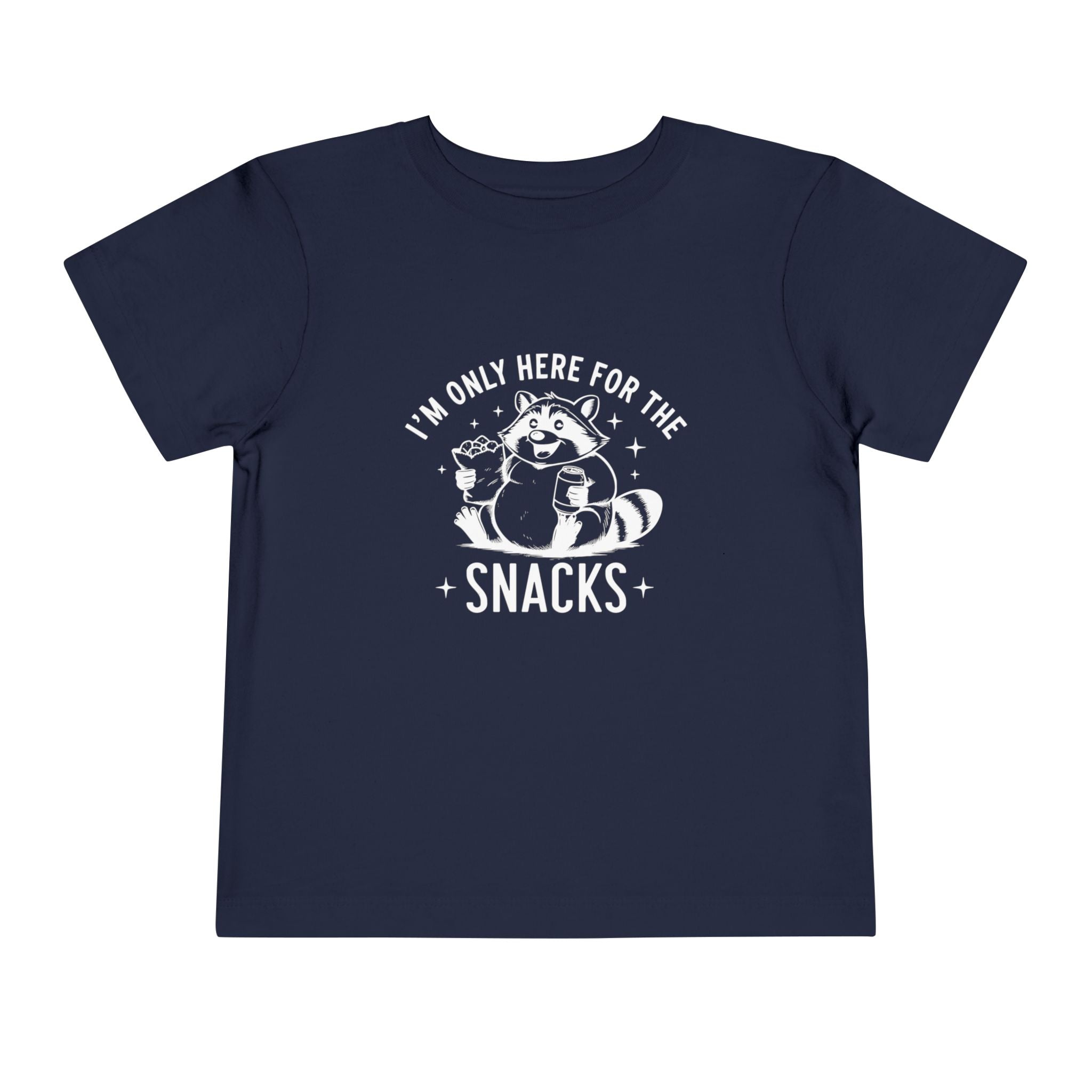 Graphic Toddler T-Shirt - I'm Only Here For The Snacks | Kids clothes by atgodanddesigns