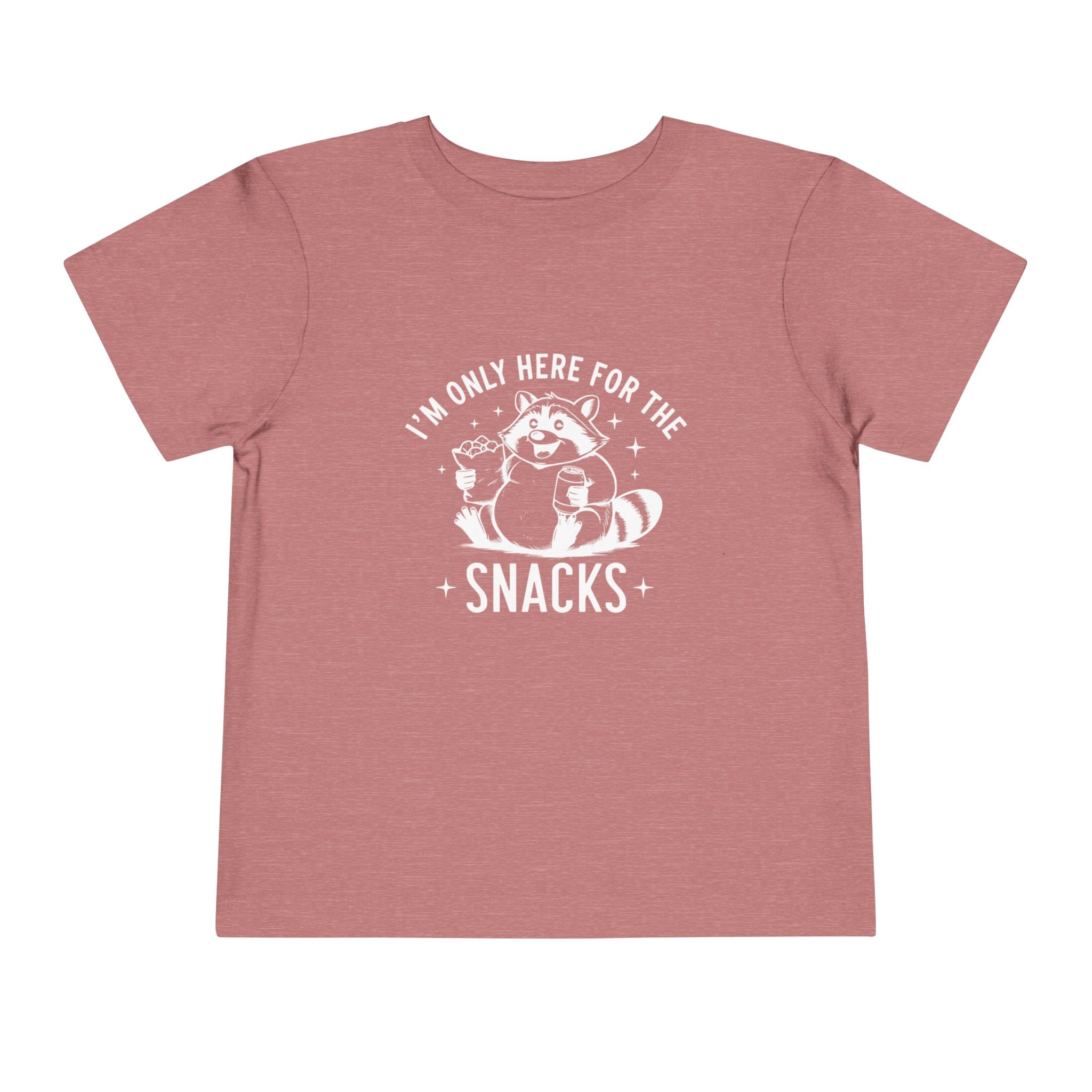 Graphic Toddler T-Shirt - I'm Only Here For The Snacks | Kids clothes by atgodanddesigns