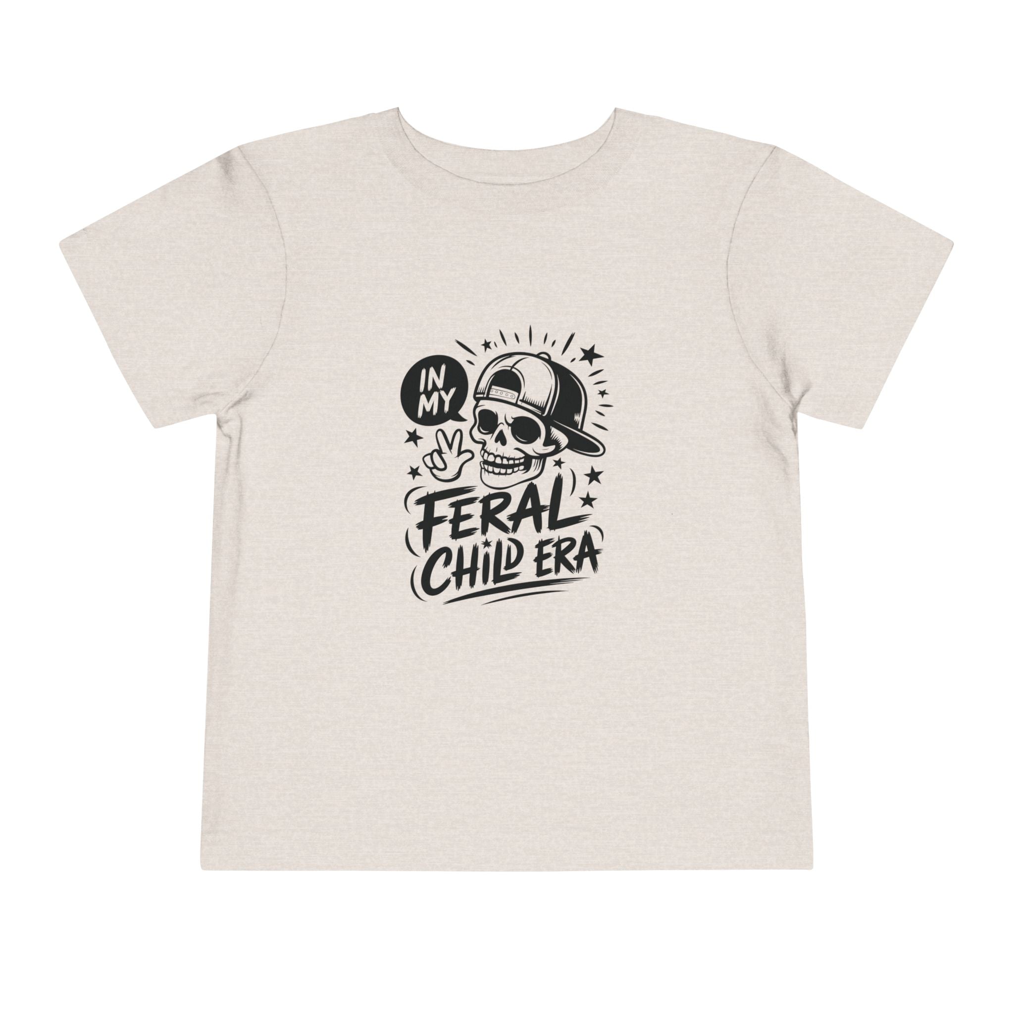 Graphic Toddler T-Shirt - In My Feral Child Era | Kids clothes by atgodanddesigns