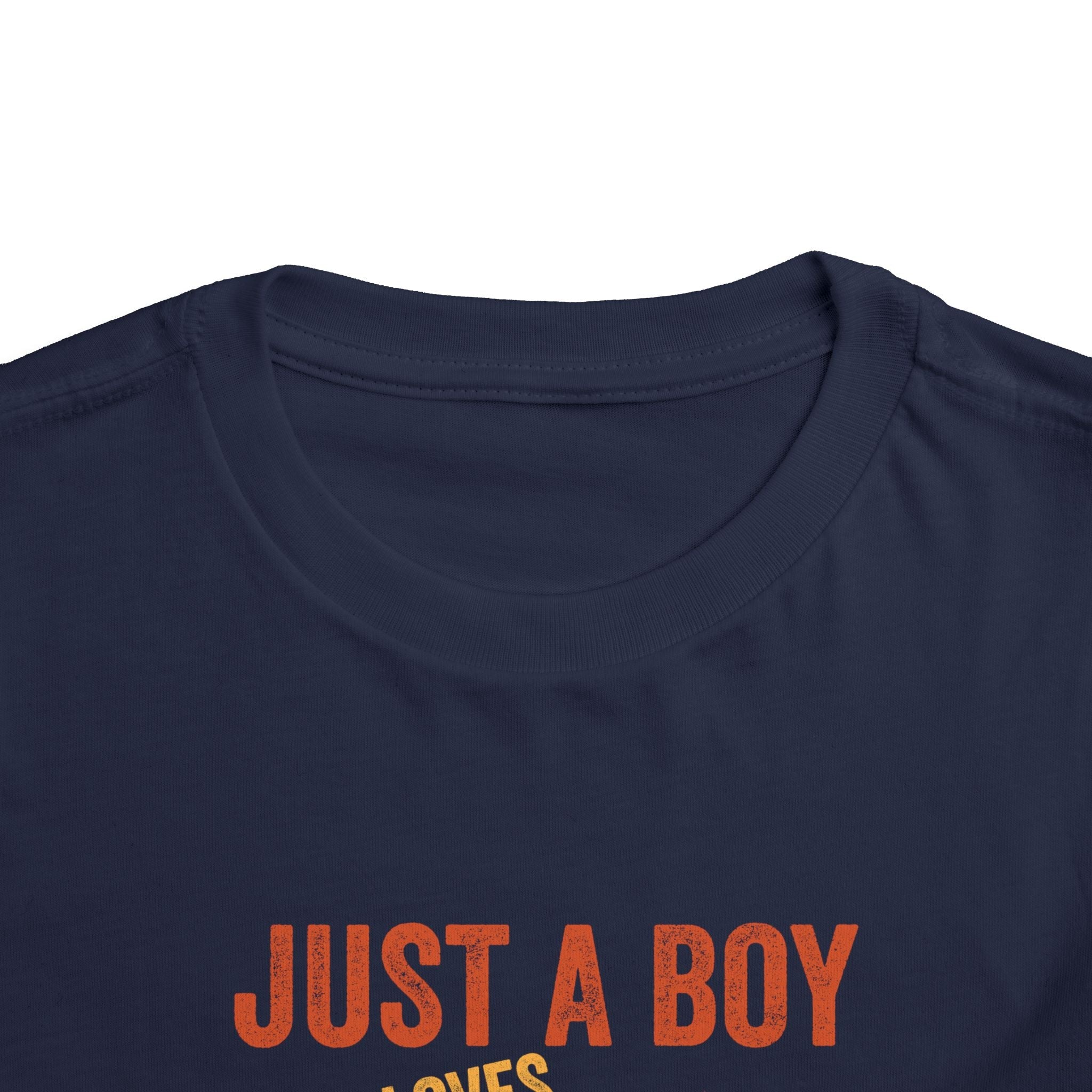 Graphic Toddler T-Shirt - Just A Boy Who Loves Tractors | Kids clothes by atgodanddesigns