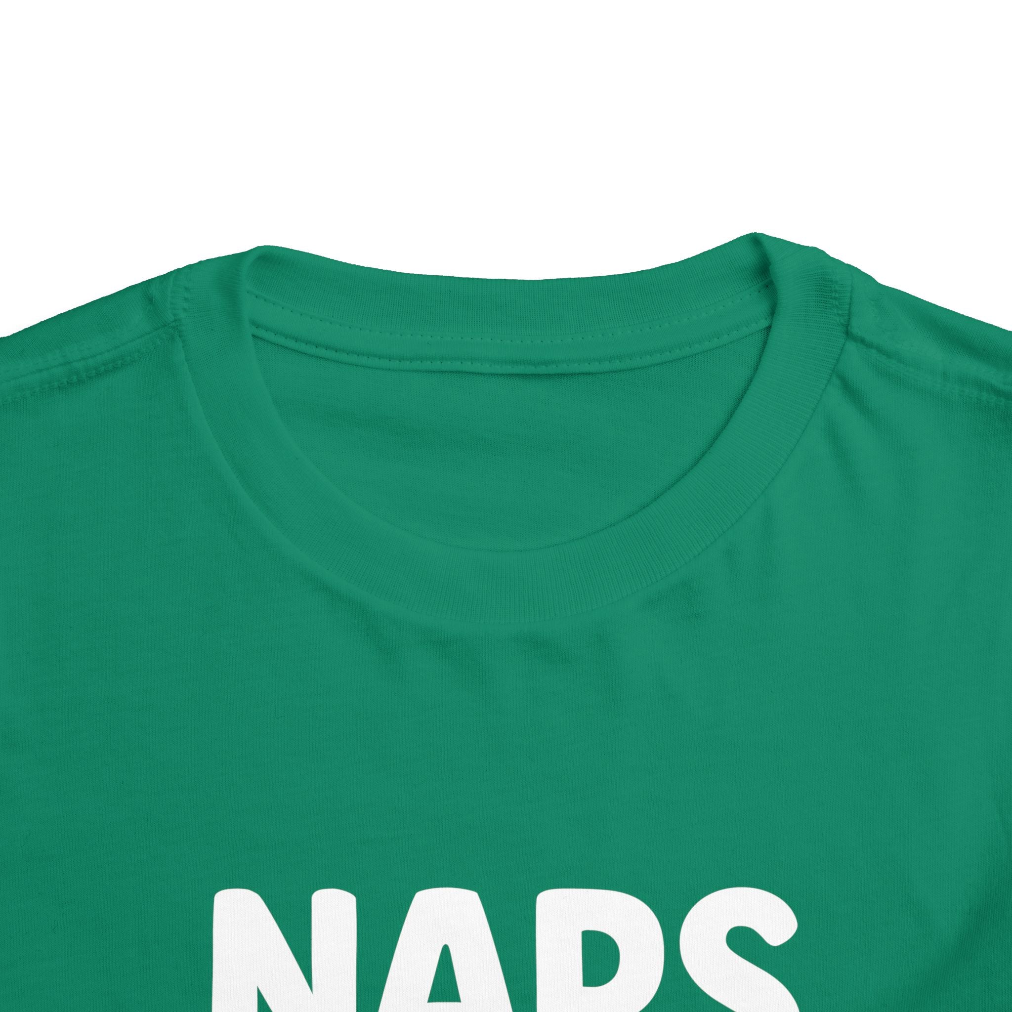 Graphic Toddler T-Shirt - Naps Are For Quitters | Kids clothes by atgodanddesigns