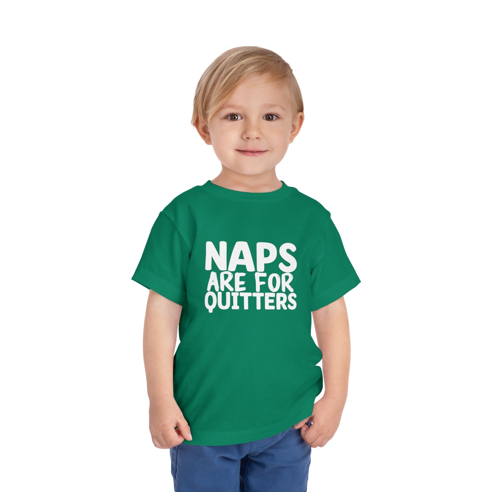Graphic Toddler T-Shirt - Naps Are For Quitters | Kids clothes by atgodanddesigns