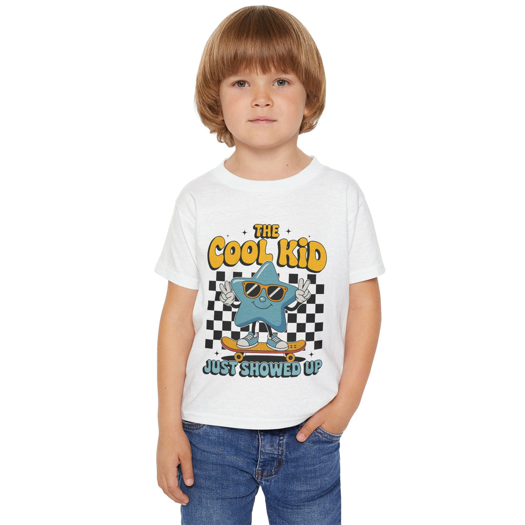 Graphic Toddler T-Shirt - The Cool Kid Just Showed Up | Kids clothes by atgodanddesigns