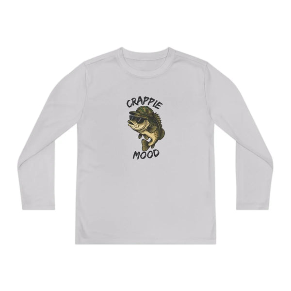 Graphic Youth Long Sleeve Tee - Crappie Mood | Kids clothes by atgodanddesigns