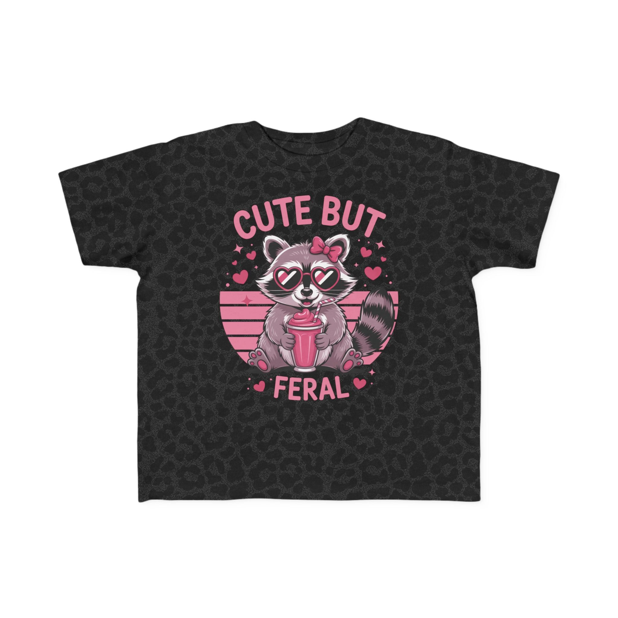 Graphics Toddler Girls T-Shirt - Cute But Feral | Kids clothes by atgodanddesigns