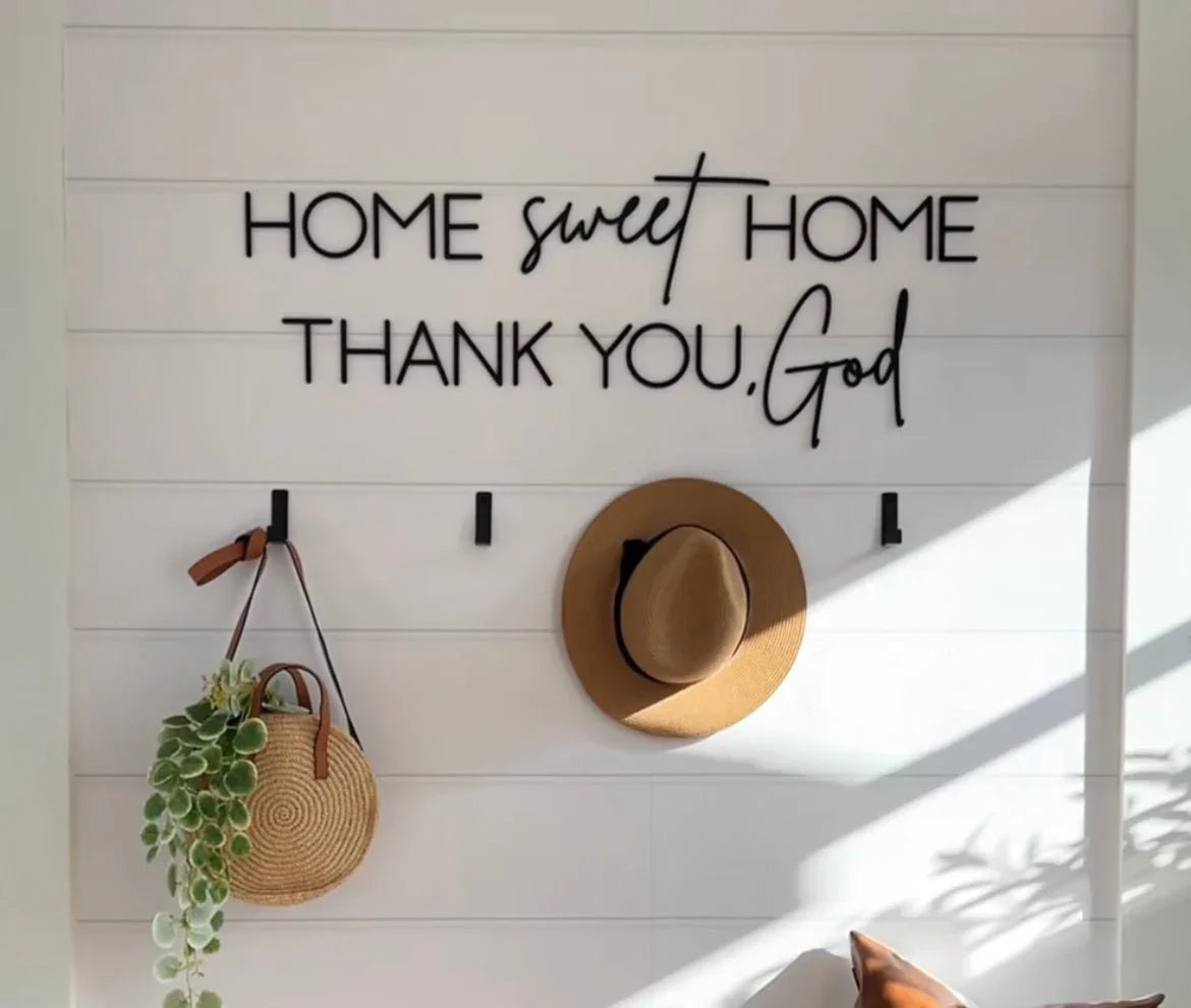 Home Sweet Home Thank You, God | by atgodanddesigns