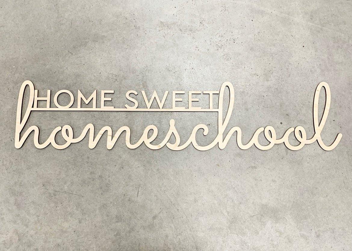 Home Sweet Homeschool | by atgodanddesigns