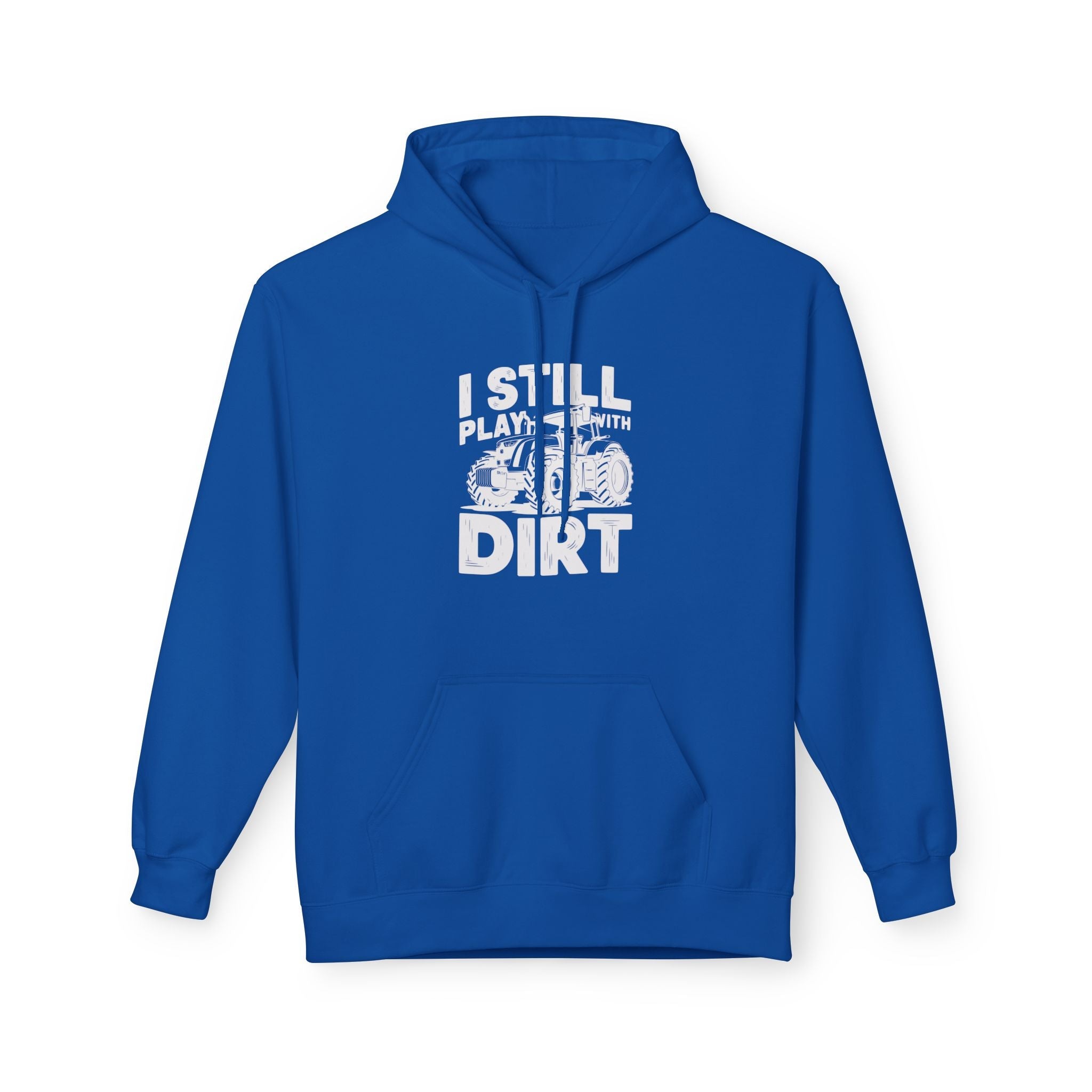 Homestead Men's Fleece Hoodie - I Still Pay With Dirt | Hoodie by atgodanddesigns