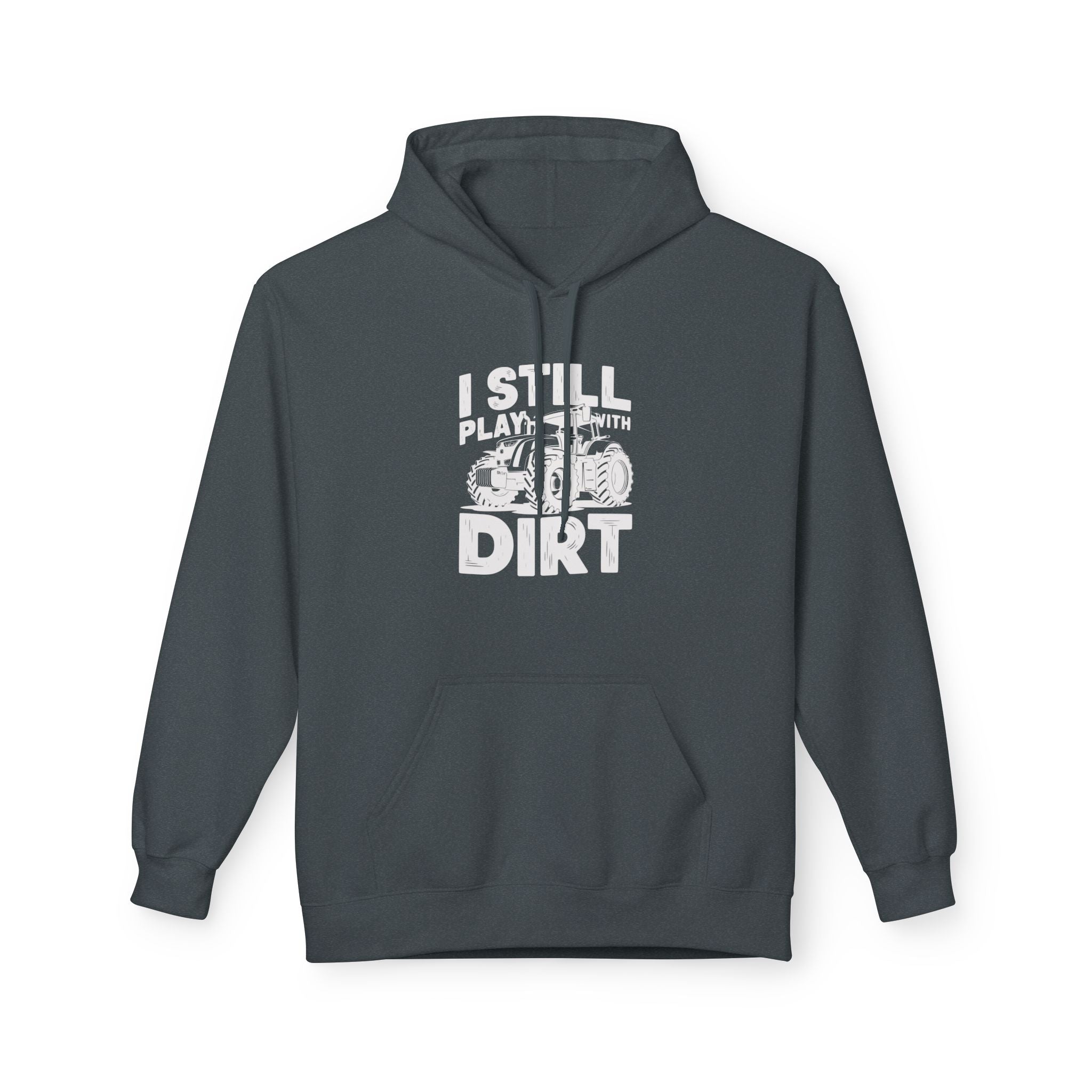 Homestead Men's Fleece Hoodie - I Still Pay With Dirt | Hoodie by atgodanddesigns