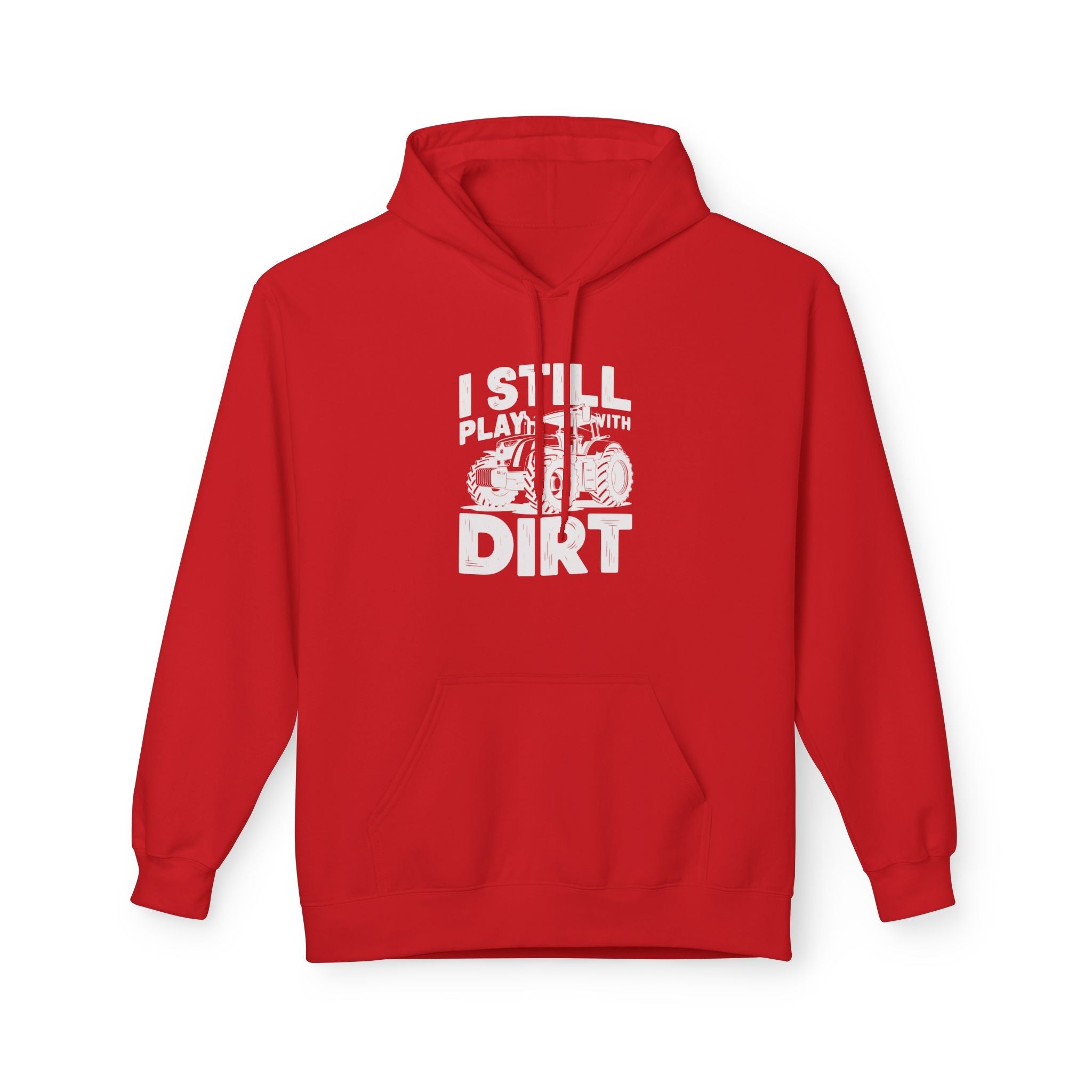 Homestead Men's Fleece Hoodie - I Still Pay With Dirt | Hoodie by atgodanddesigns