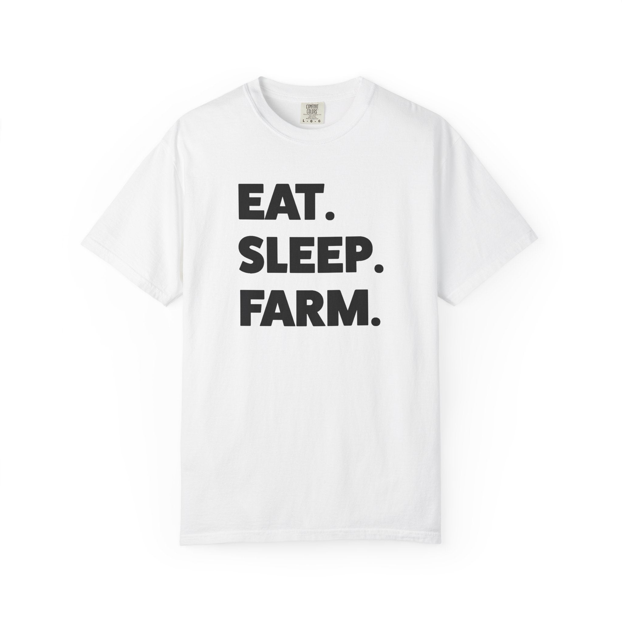 Homestead Men's Graphic T-shirt - Eat.Sleep.Farm | T-Shirt by atgodanddesigns