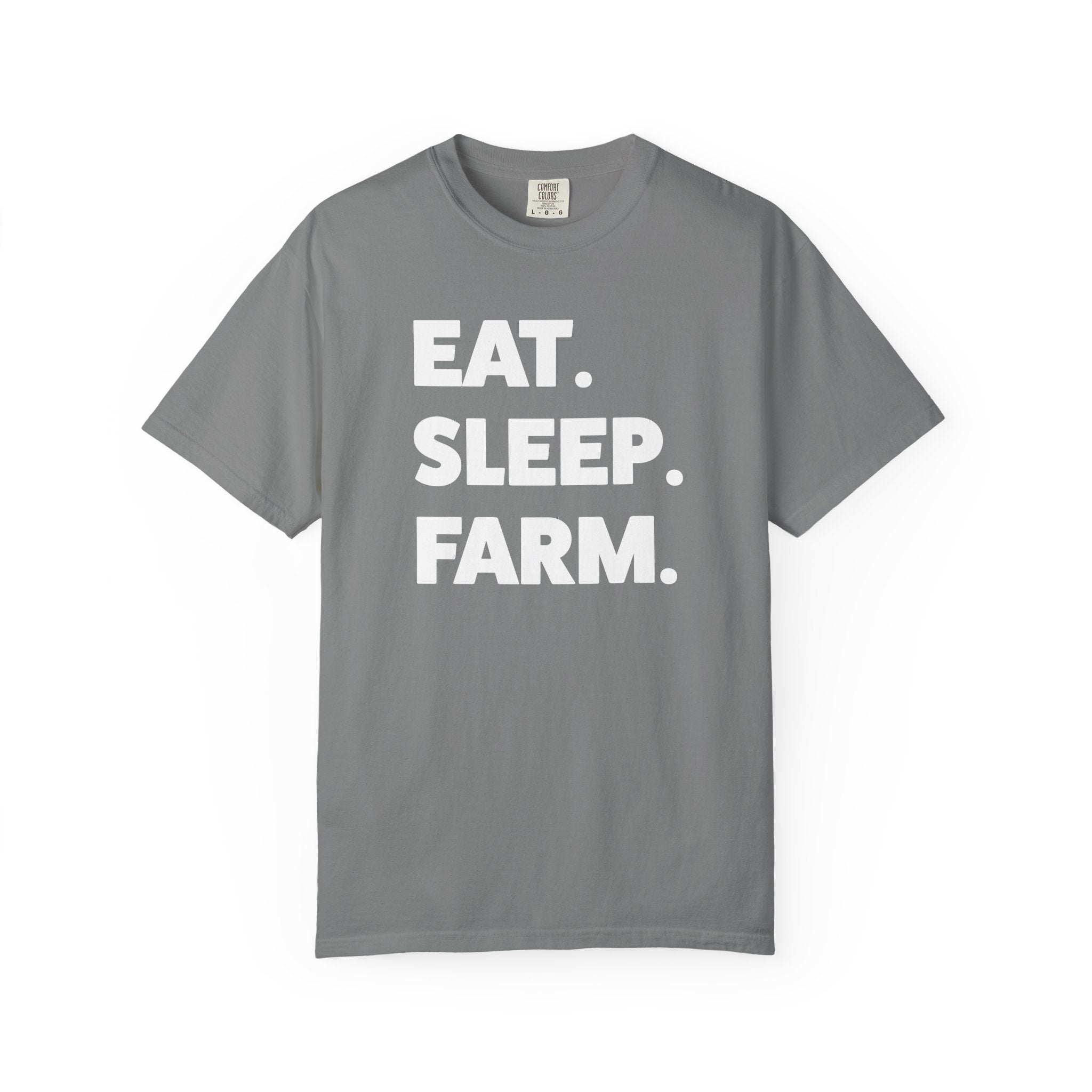 Homestead Men's Graphic T-shirt - Eat.Sleep.Farm | T-Shirt by atgodanddesigns
