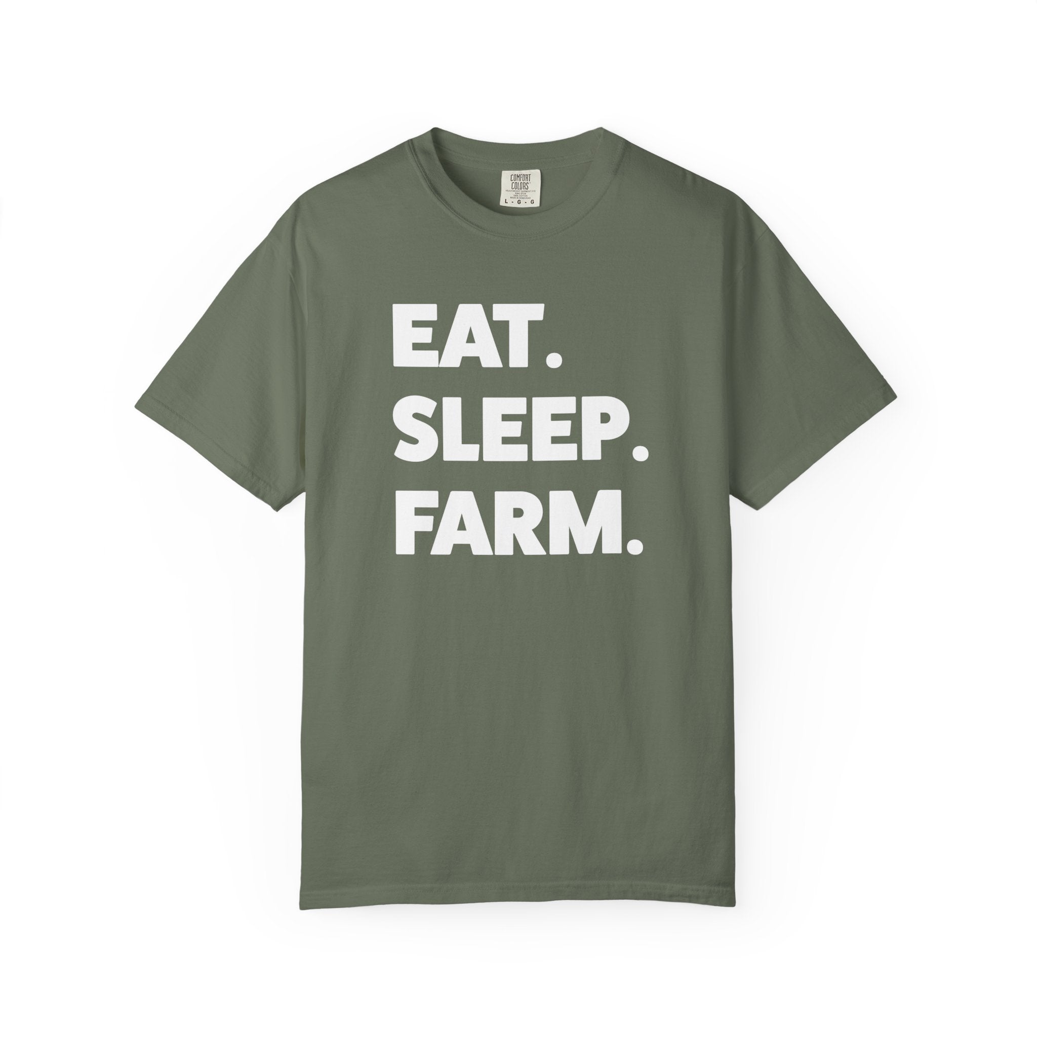 Homestead Men's Graphic T-shirt - Eat.Sleep.Farm | T-Shirt by atgodanddesigns
