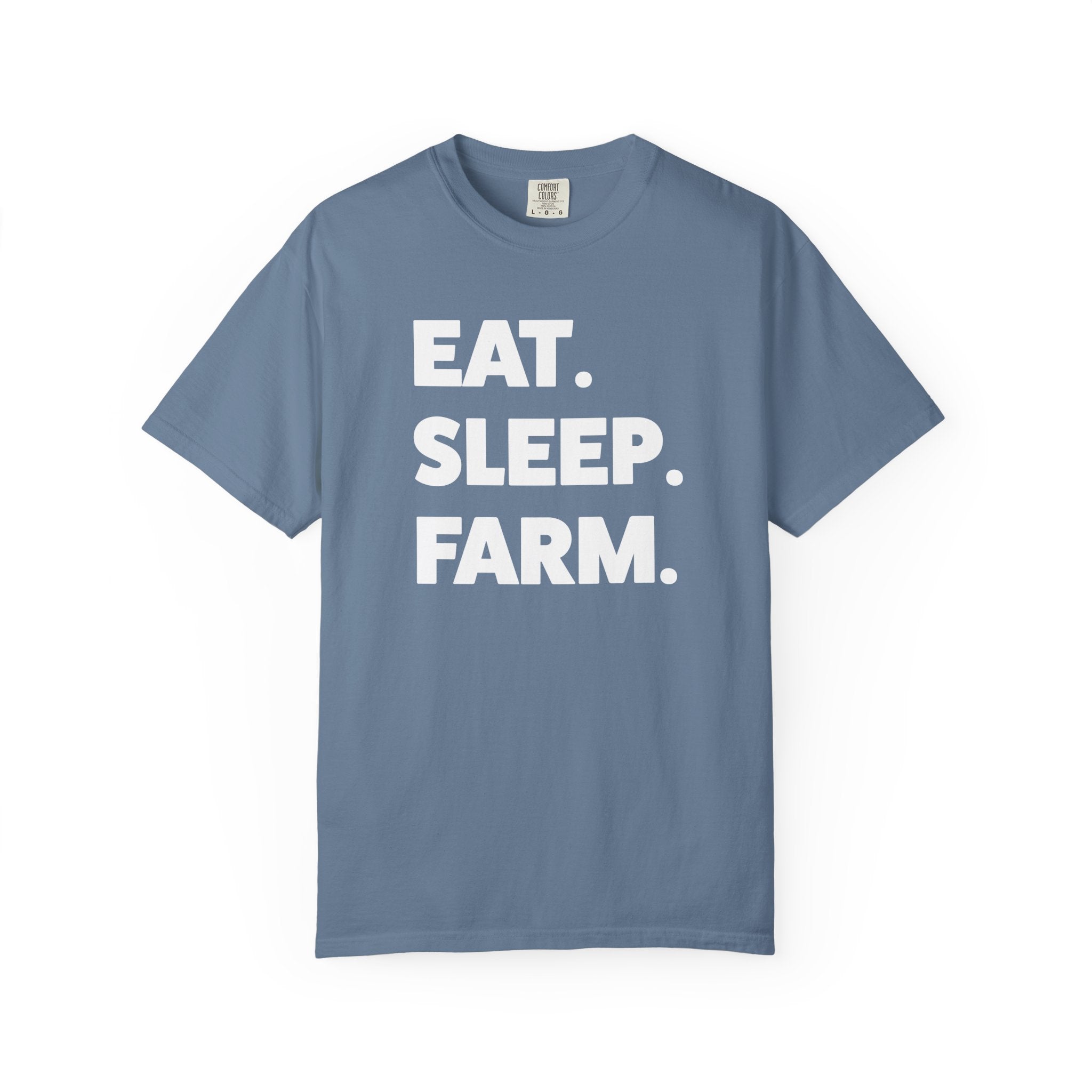 Homestead Men's Graphic T-shirt - Eat.Sleep.Farm | T-Shirt by atgodanddesigns