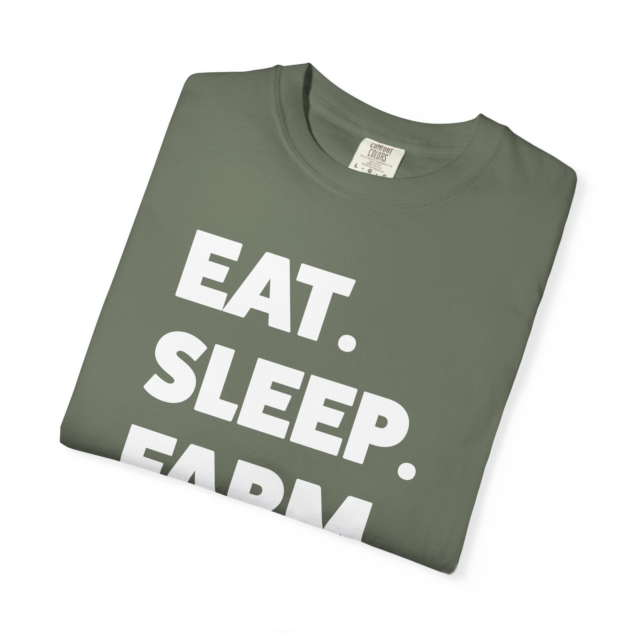 Homestead Men's Graphic T-shirt - Eat.Sleep.Farm | T-Shirt by atgodanddesigns